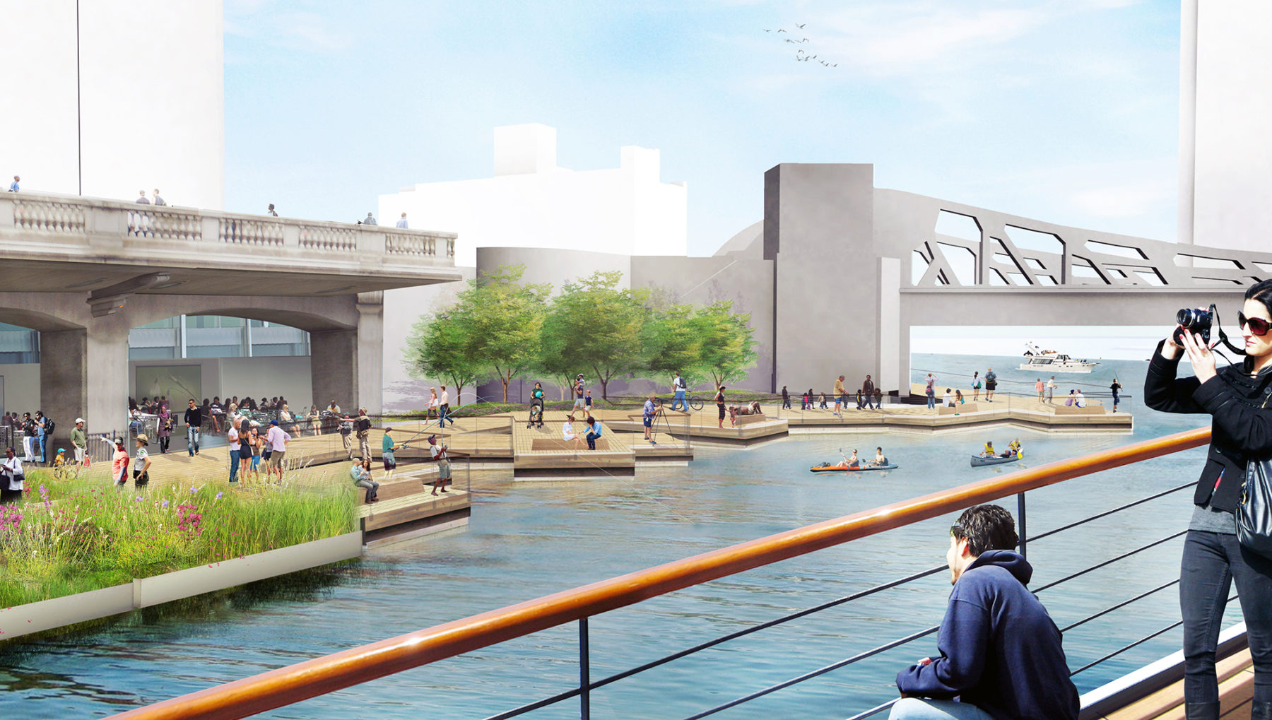 rendering of Riverwalk