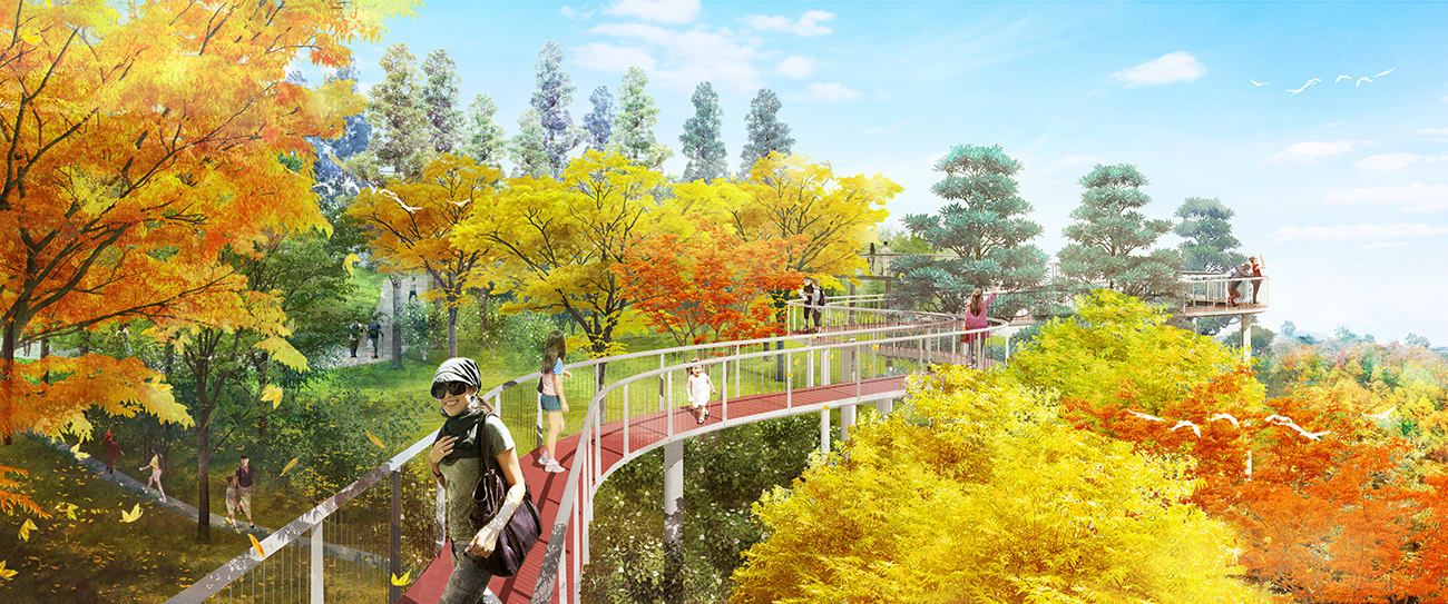 rendering of pathway