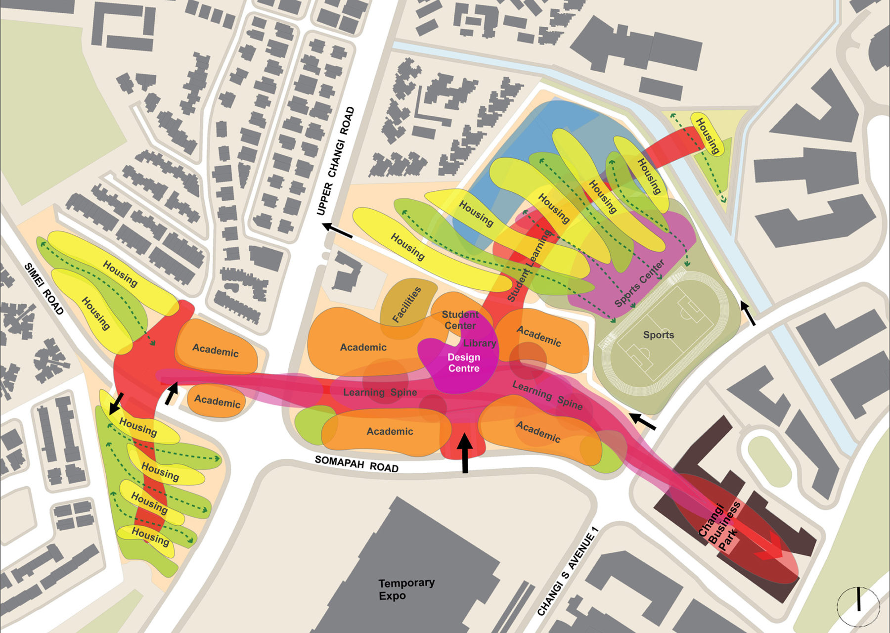 campus plan diagram