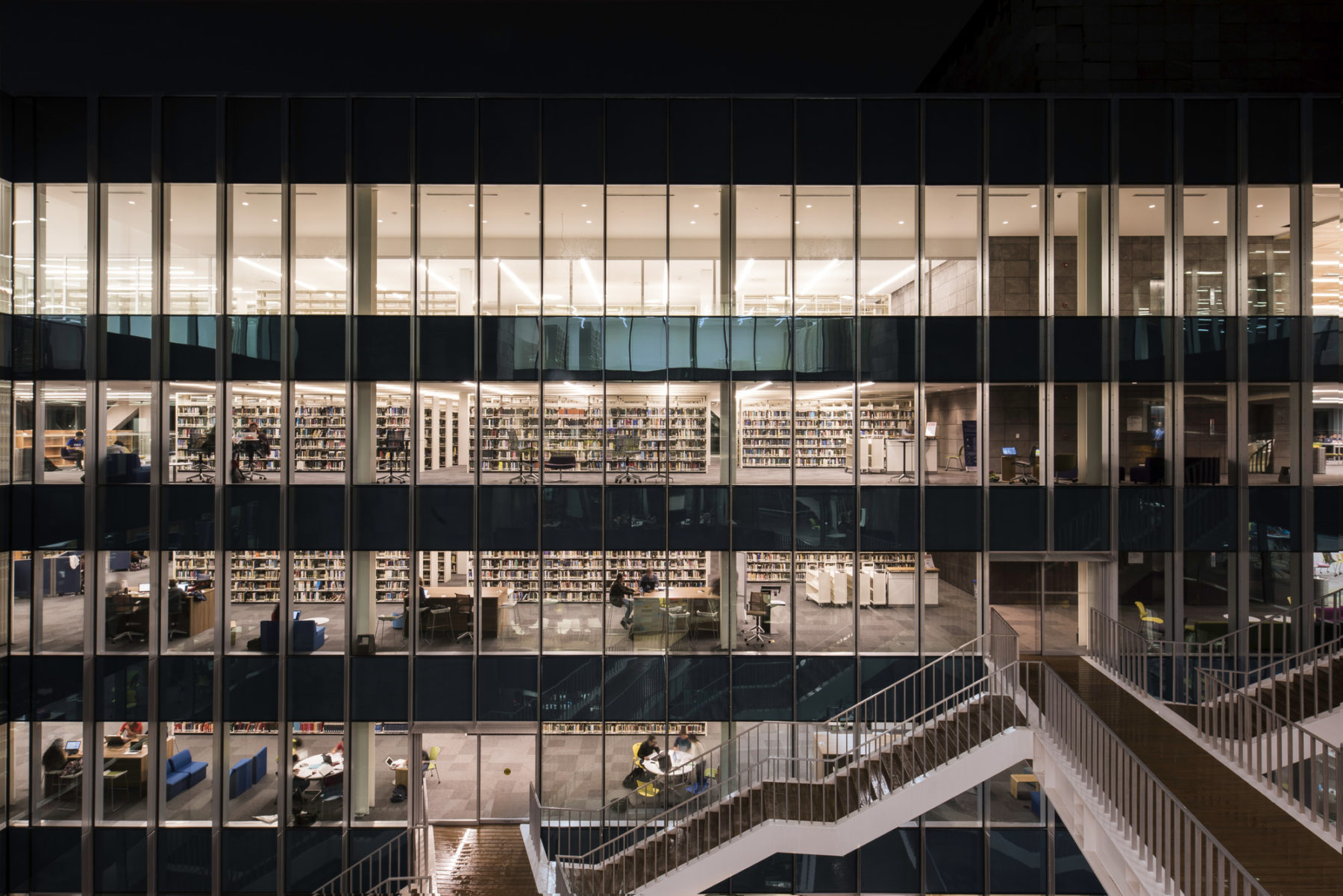 exterior shot of windows
