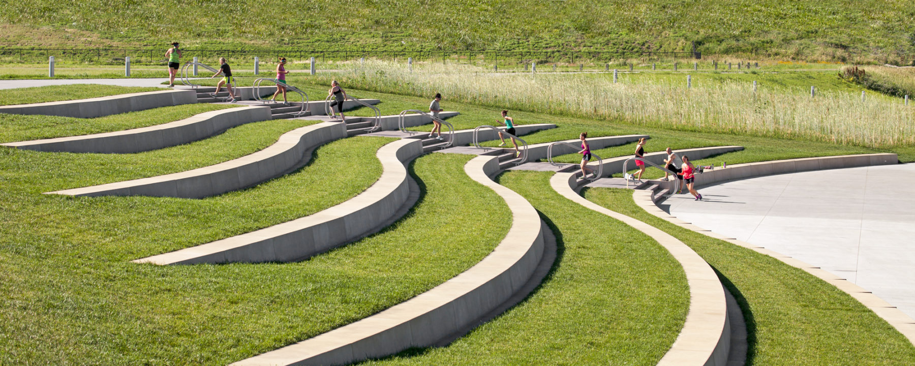 photo of stairs in park