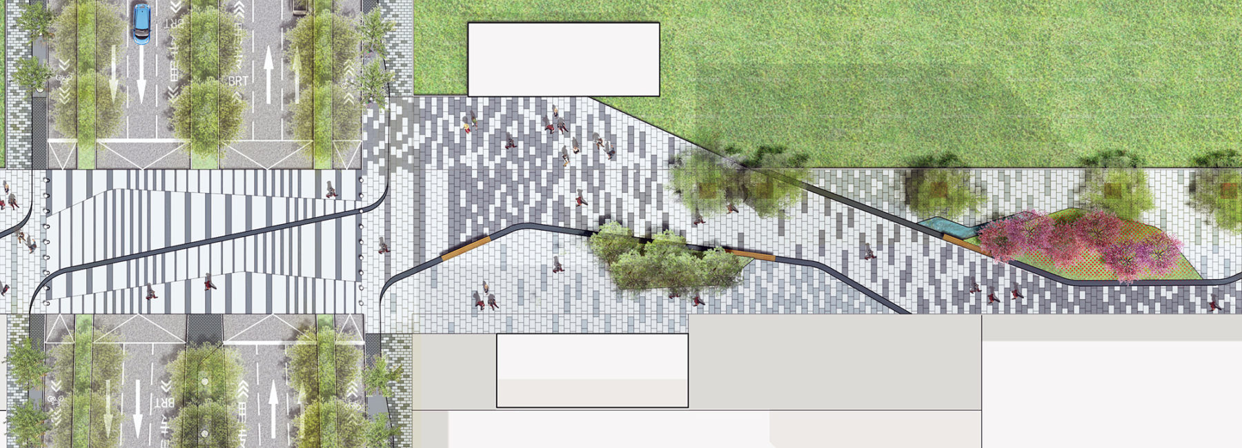 plan of streetscape