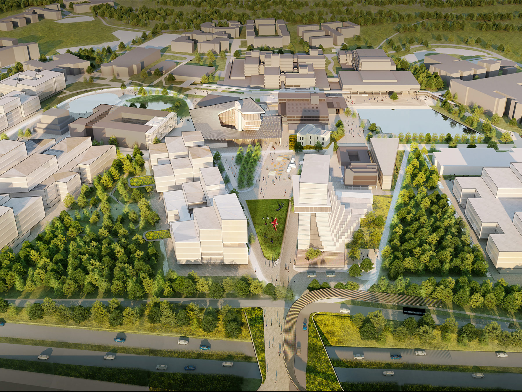campus rendering