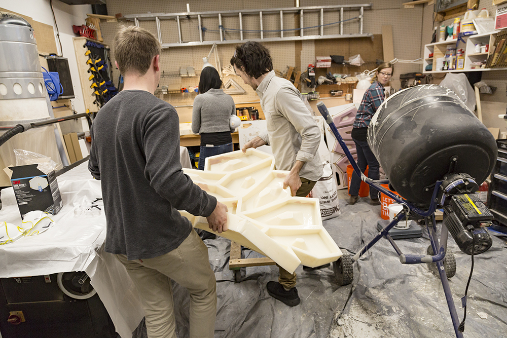 Inside the Sasaki fabrication studio