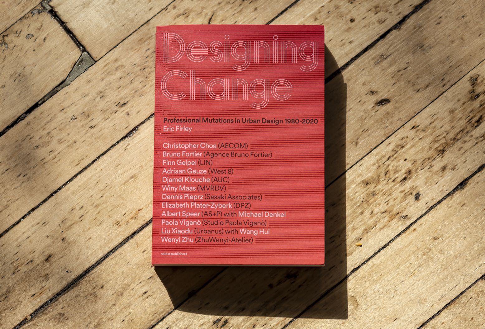 Red book entitled