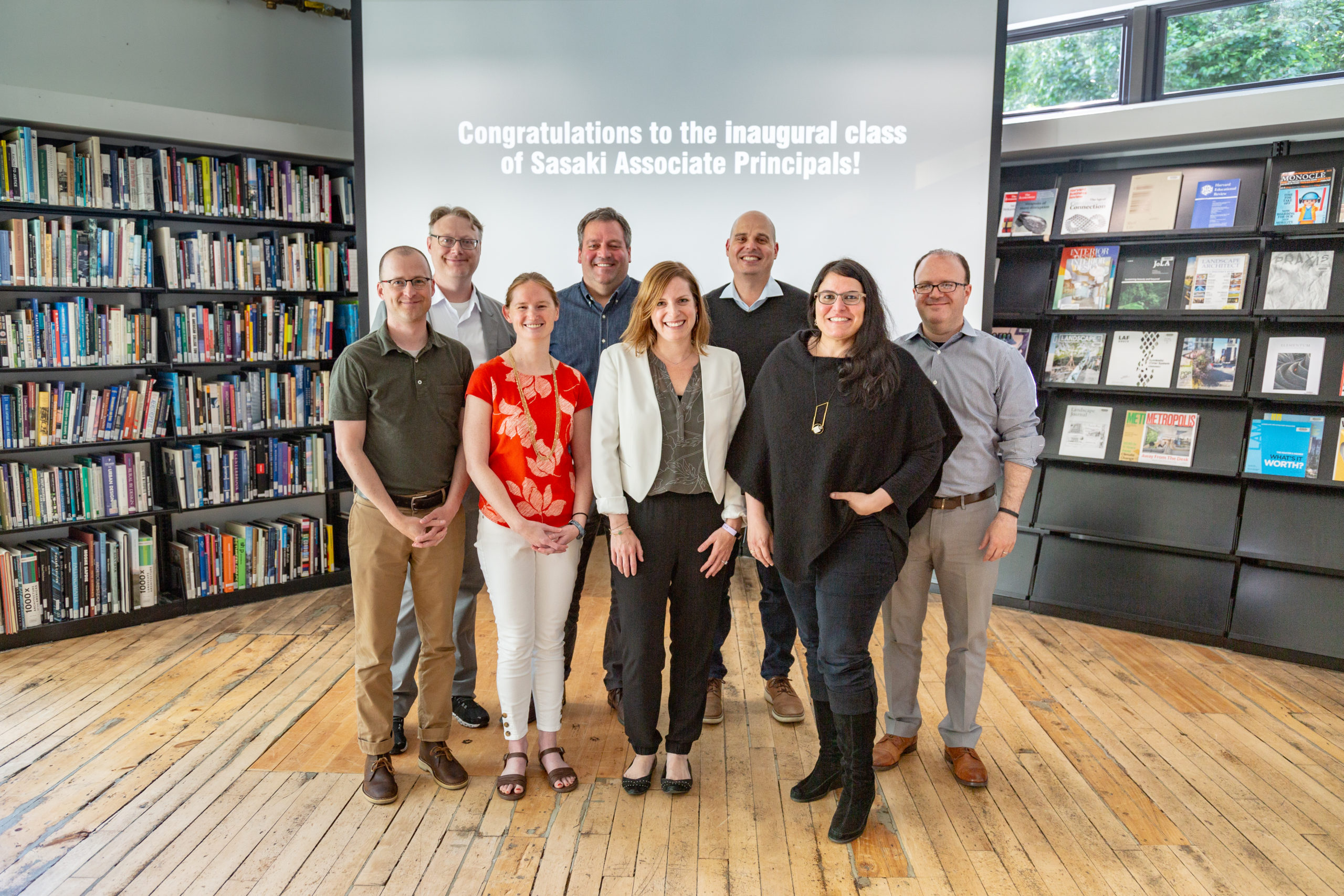 Group photo of all the newly appointed associate principals