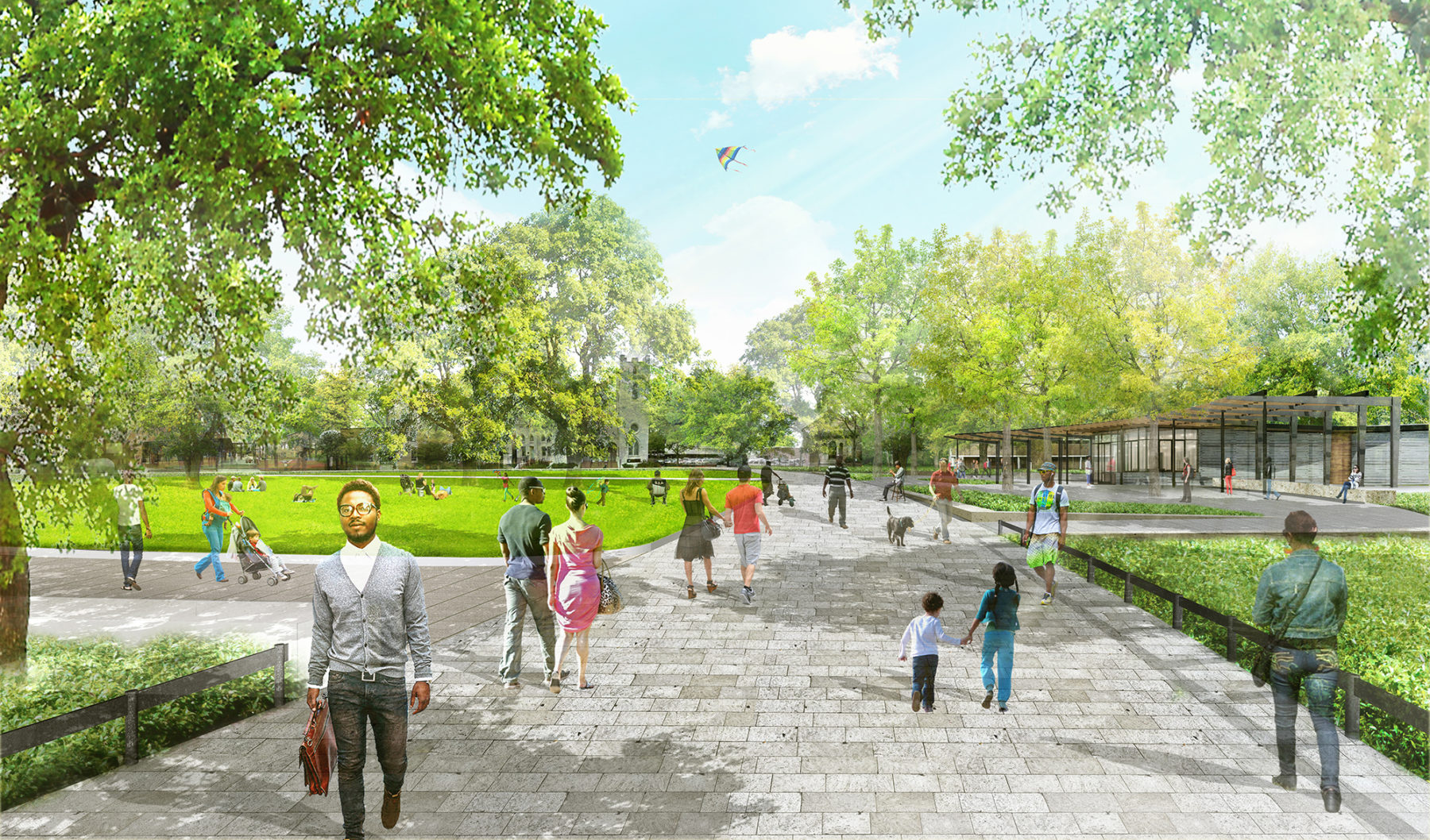 rendering of Moore Square