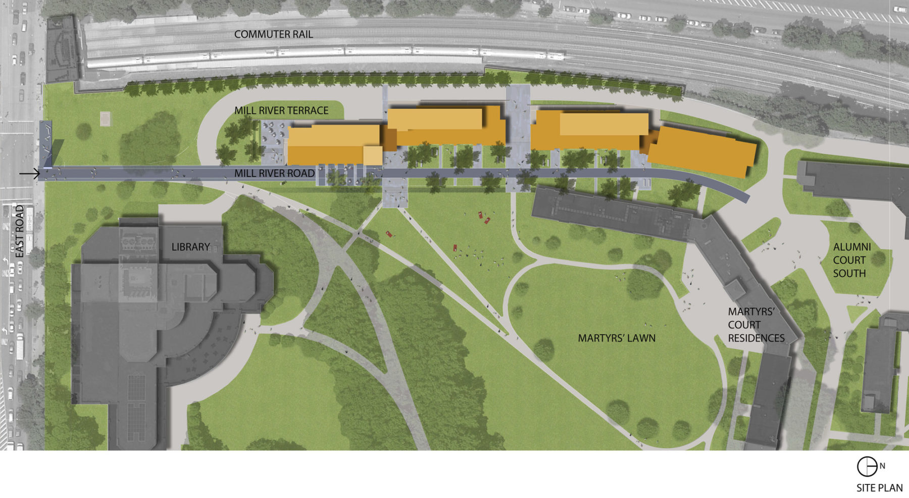 plan of campus