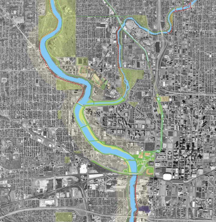 Indianapolis Waterfront Master Plan Sasaki