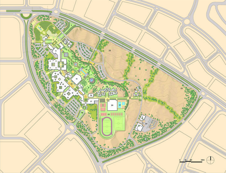 The American University in Cairo New Campus – Sasaki
