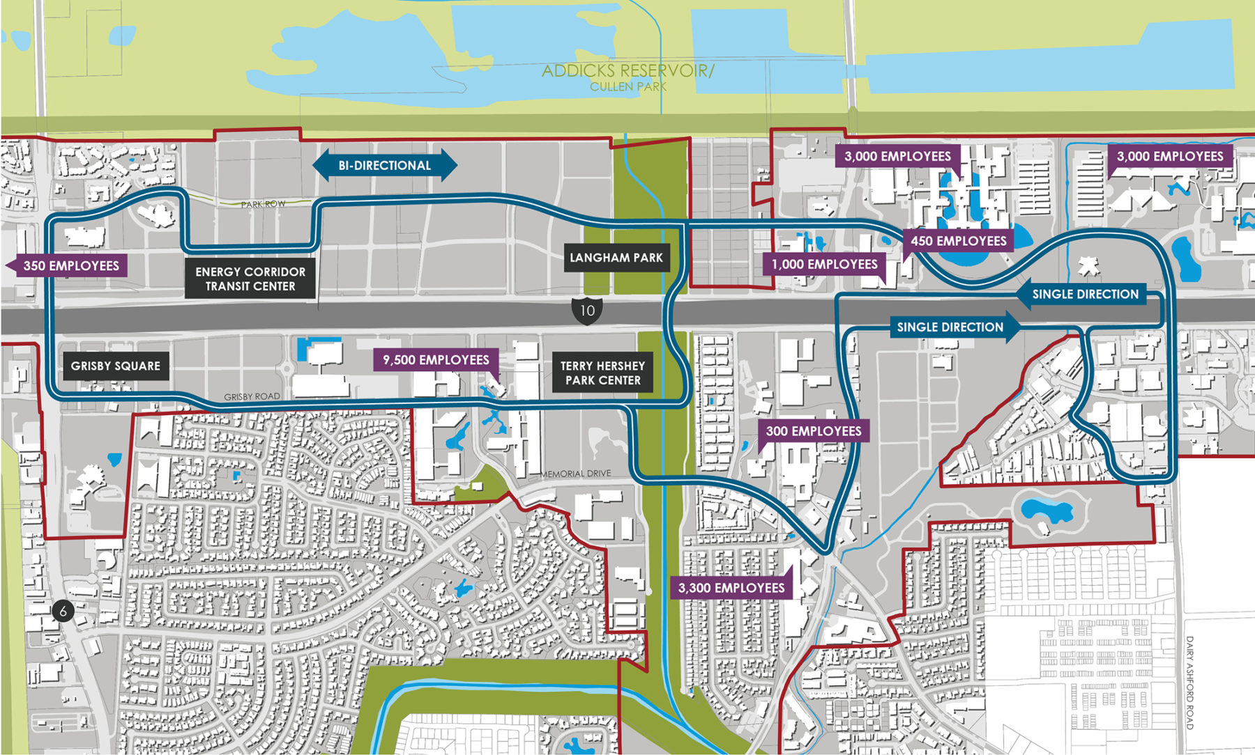 energy corridor diagram