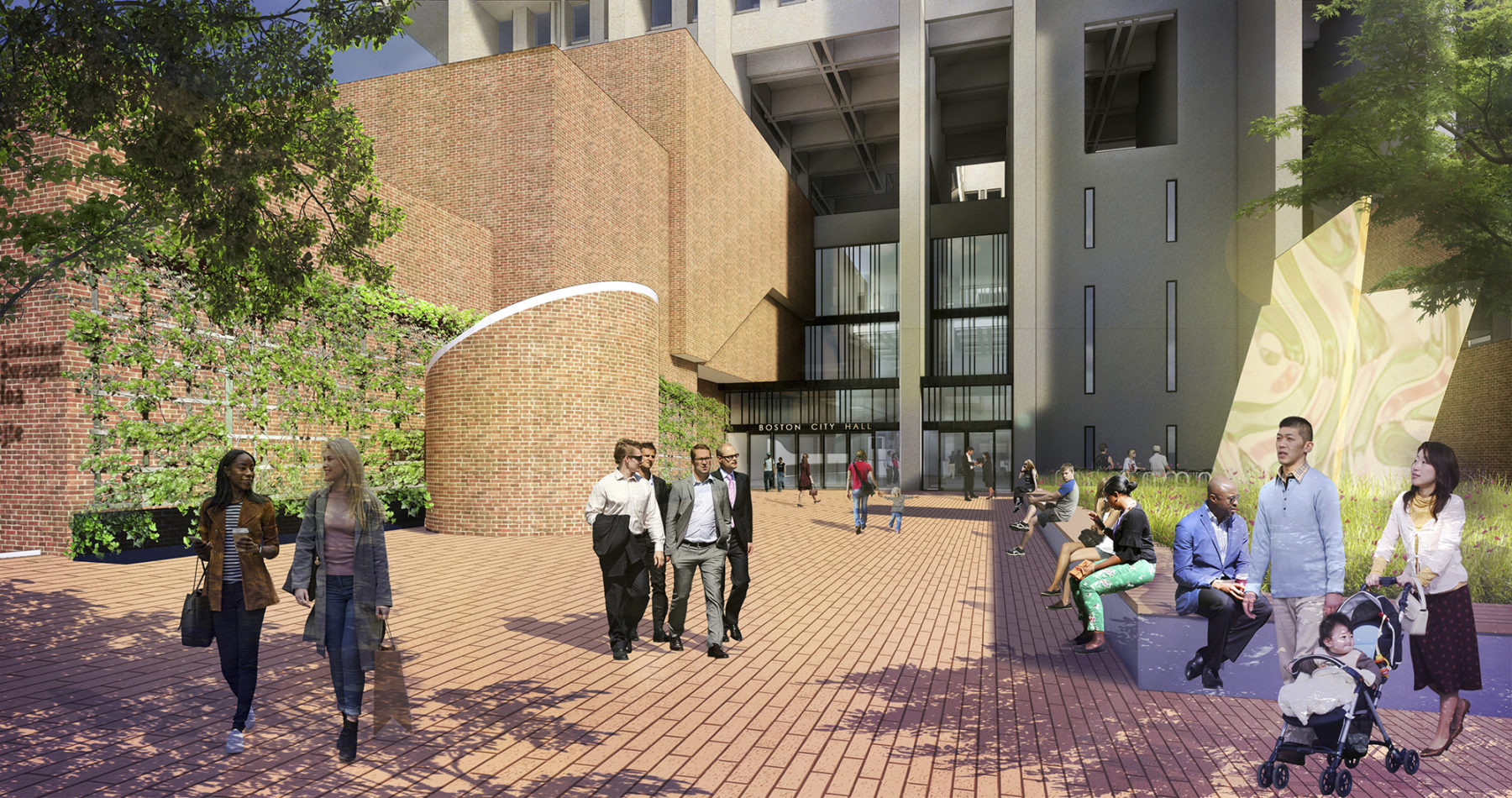 Boston City Hall Plaza Renovation – Sasaki