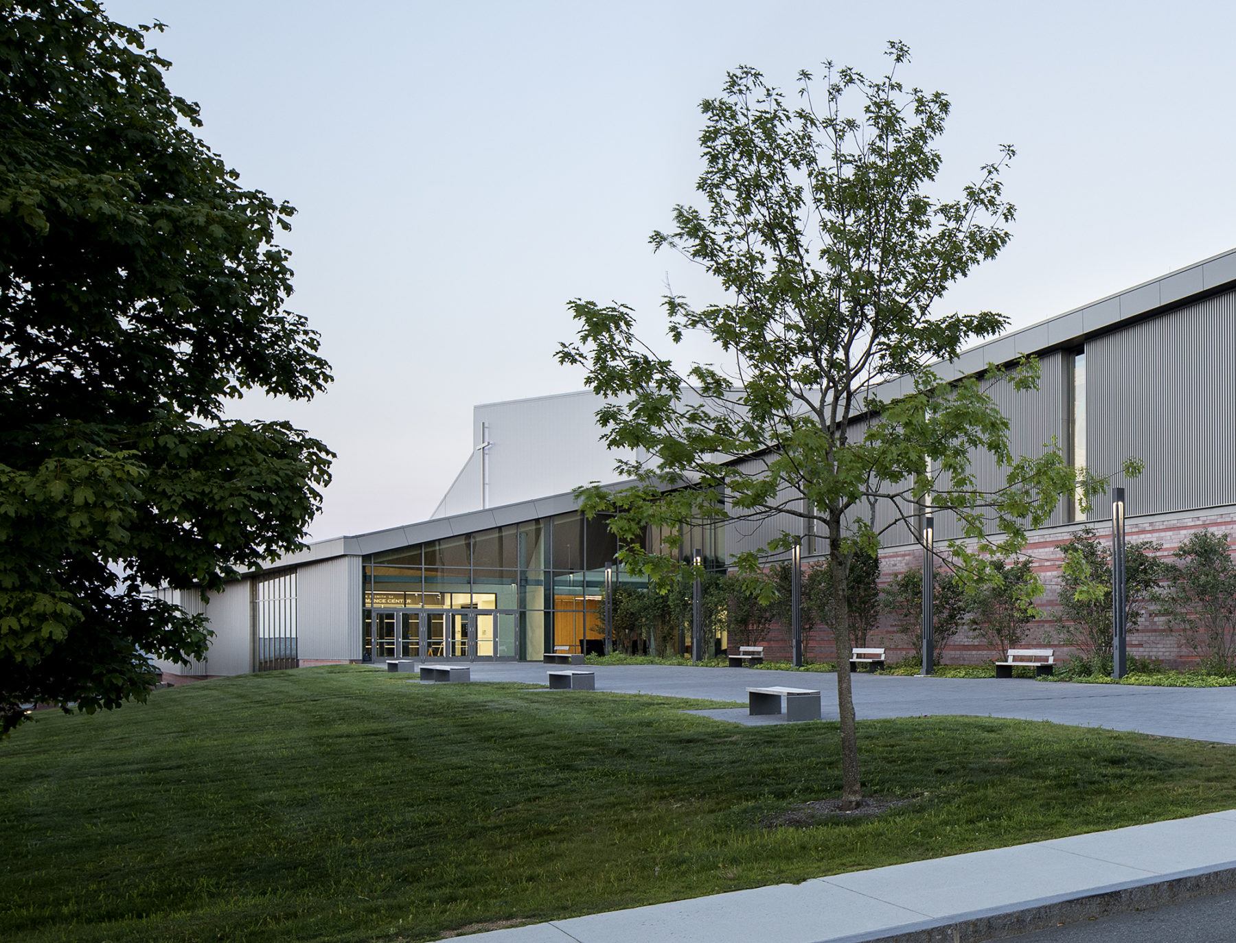 exterior of building and walkway