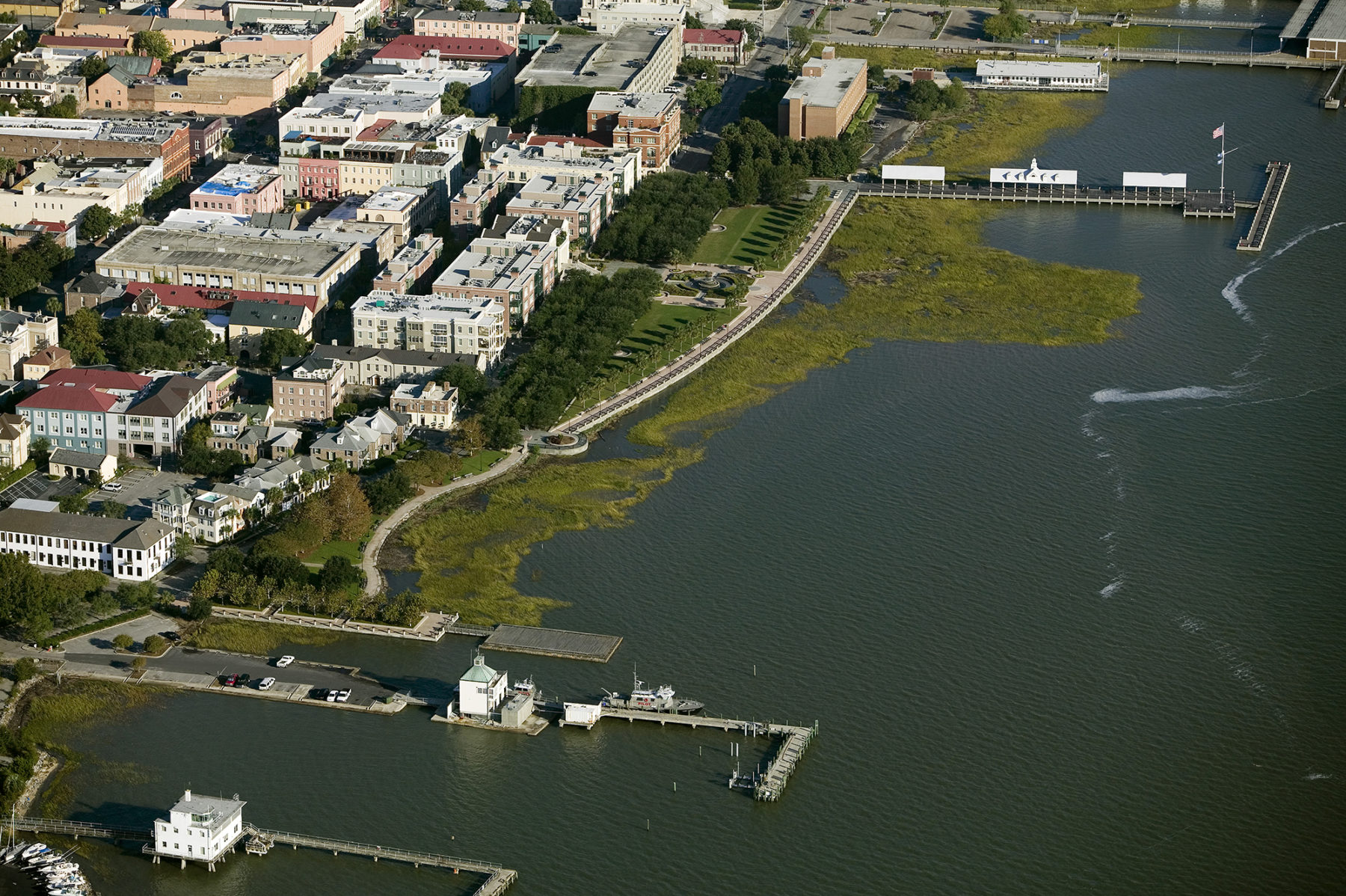 Aerial photo of whole park