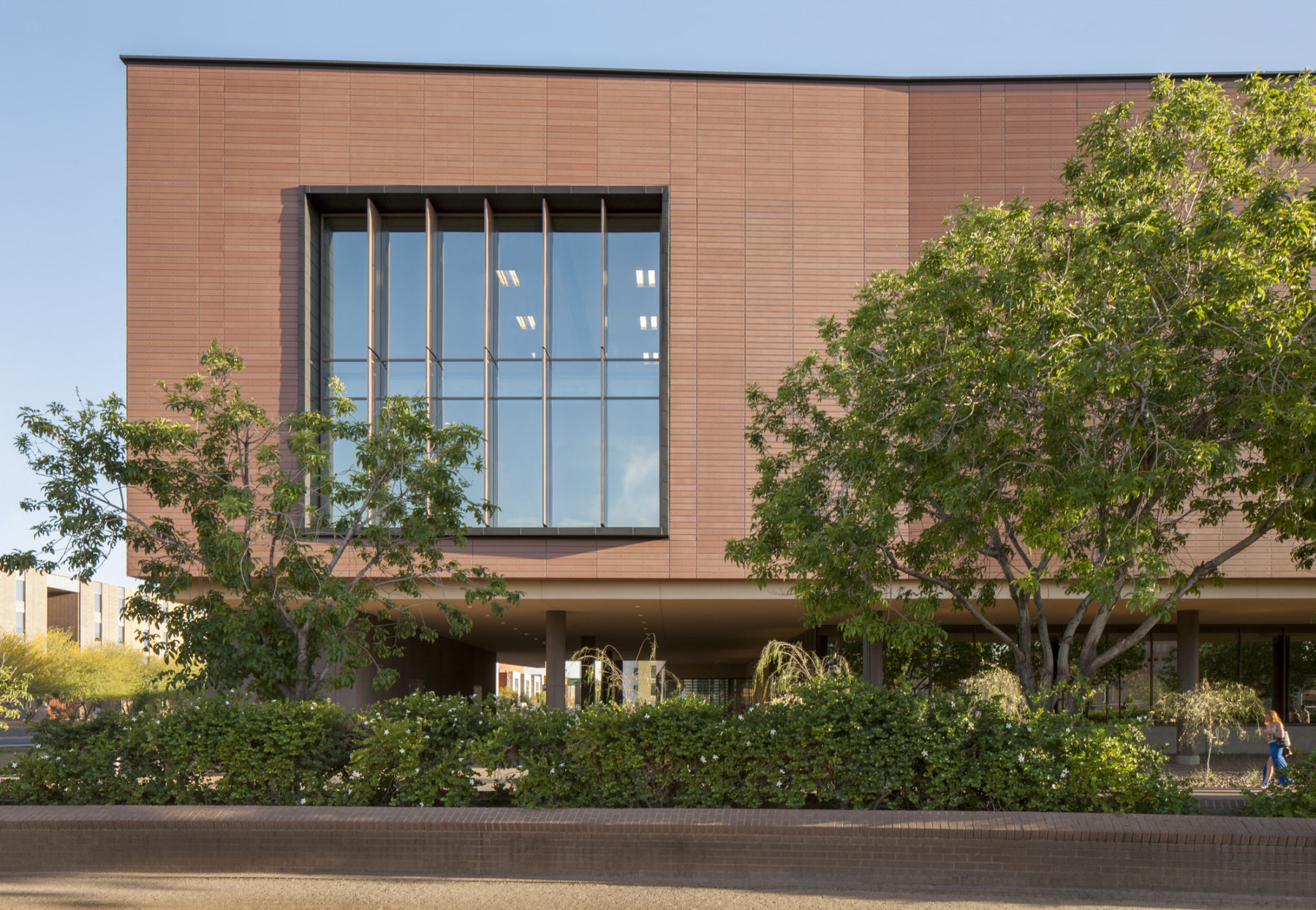 Exterior with window and surrounding trees