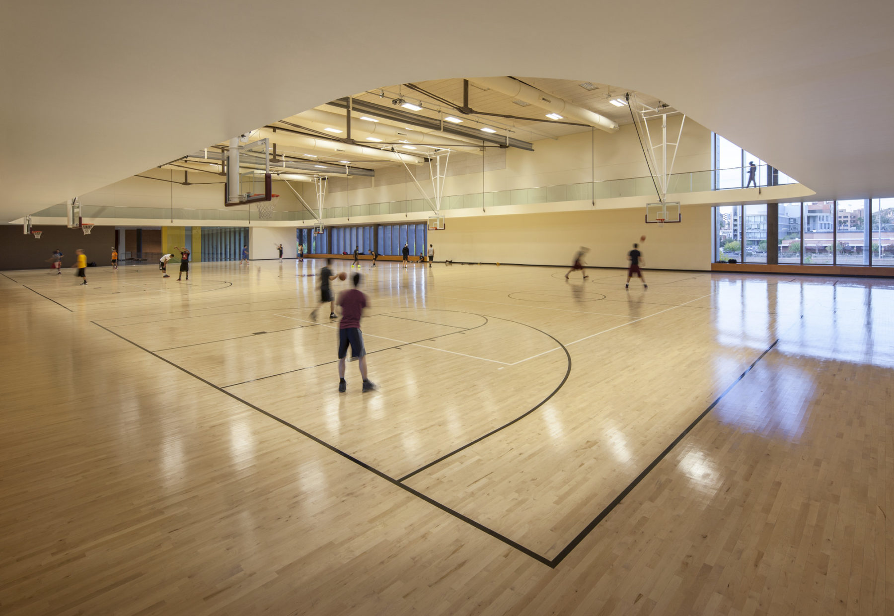 Basketball court