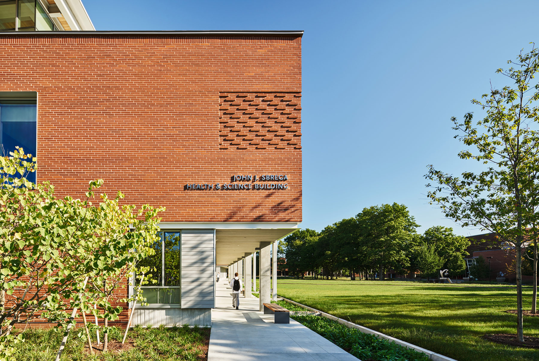 Image of facade and walkway