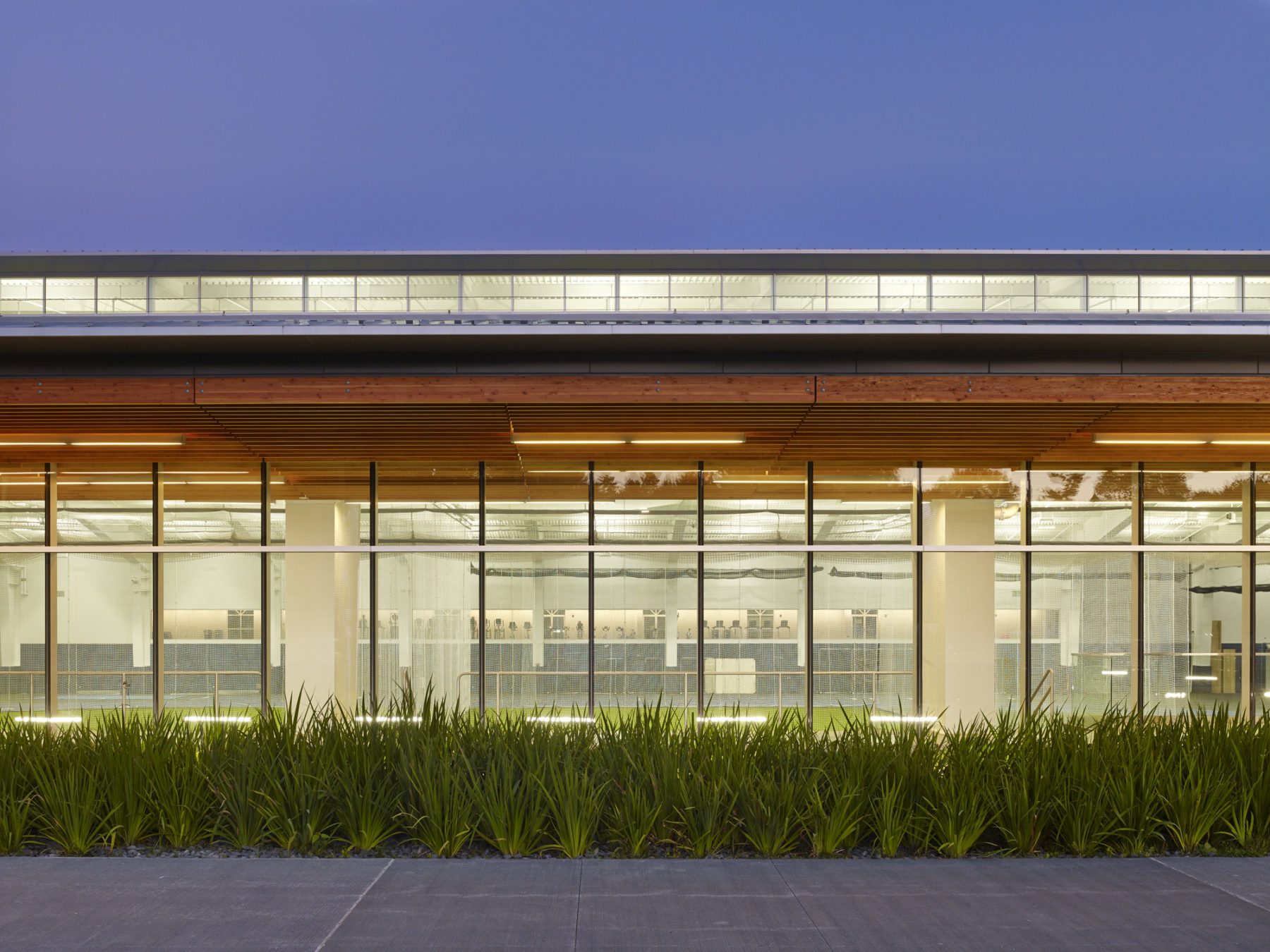 exterior view of the fieldhouse