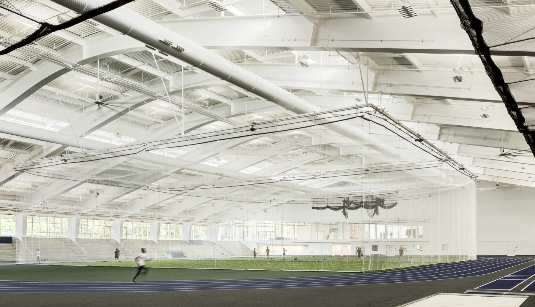 interior of the fieldhouse