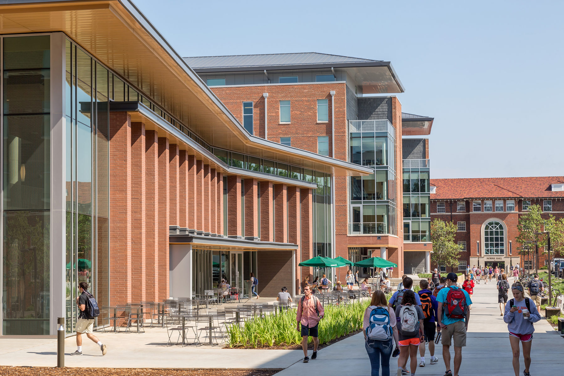 Clemson dining facility exterior