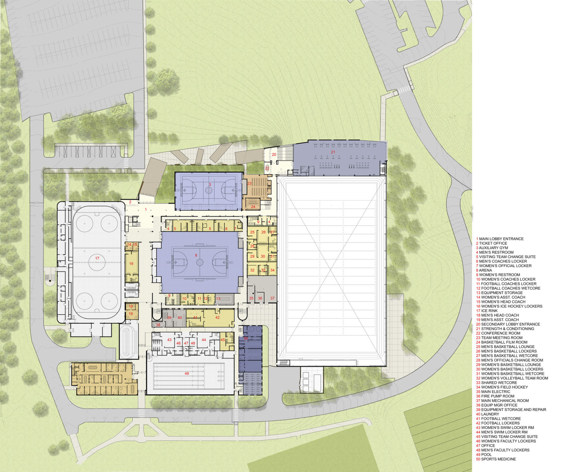 diagram of site