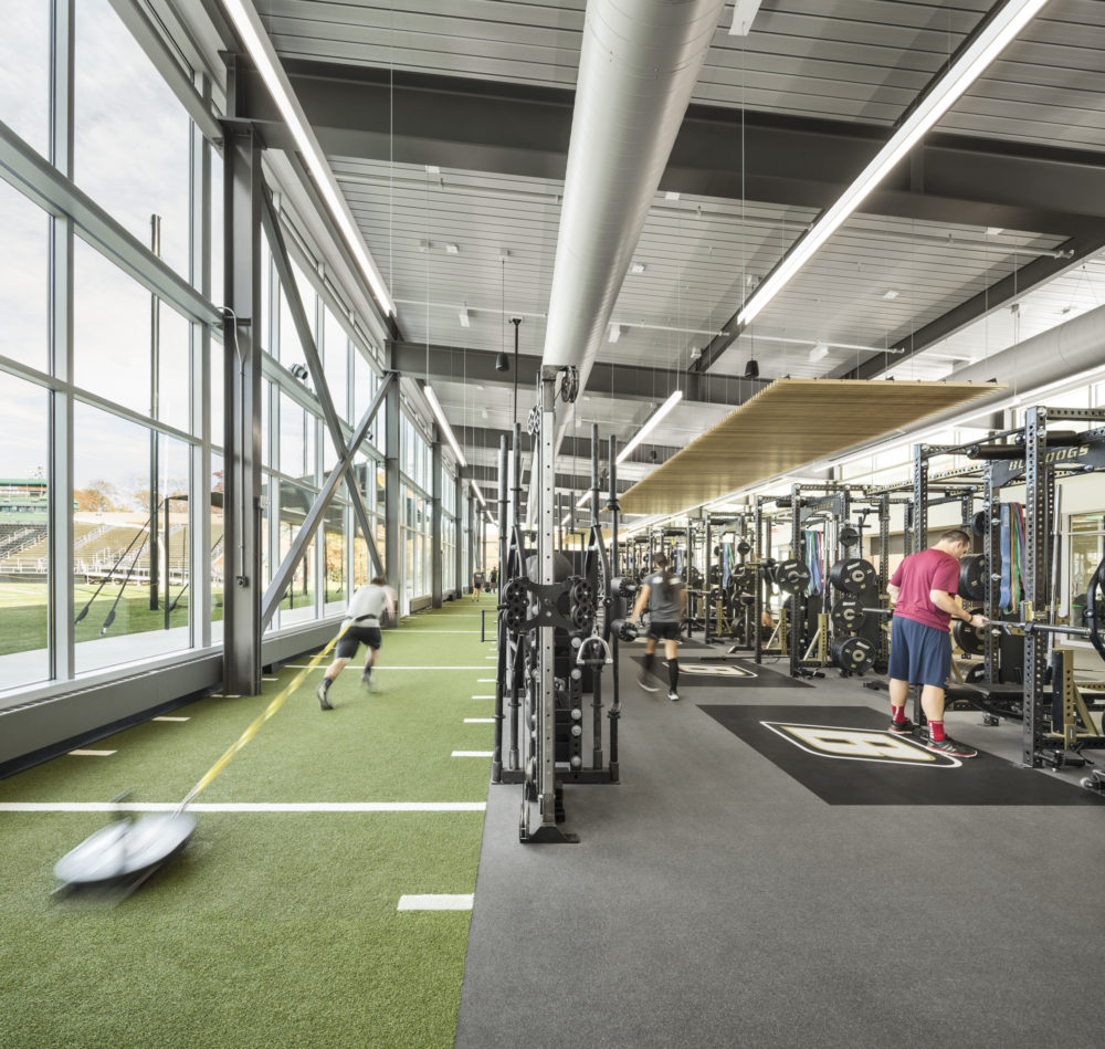Bryant University Bulldog Strength & Conditioning Center Sasaki