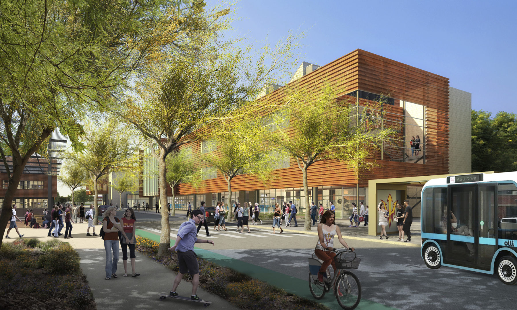 Rendering of Arizona State campus