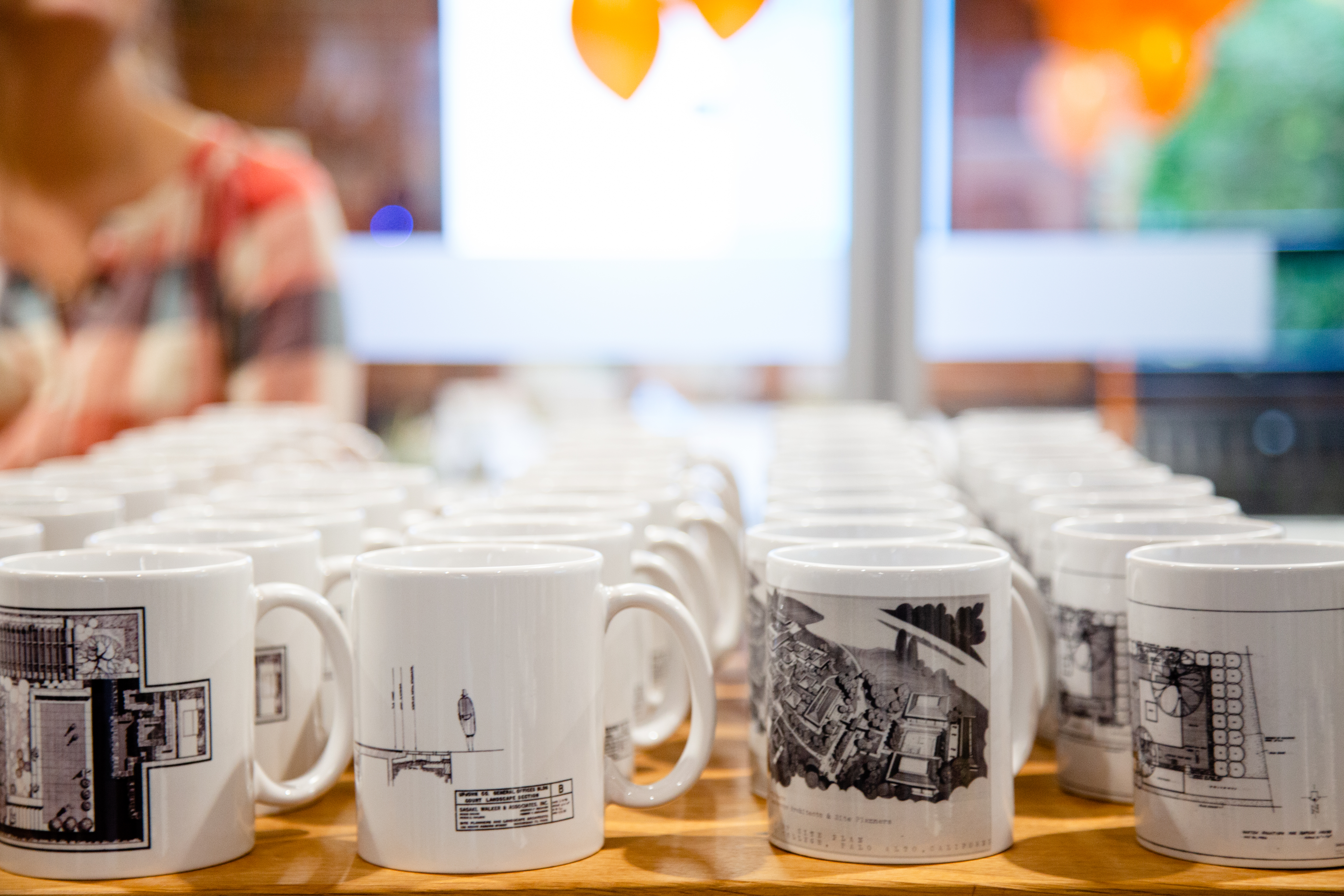 Mugs featuring Sasaki drawings