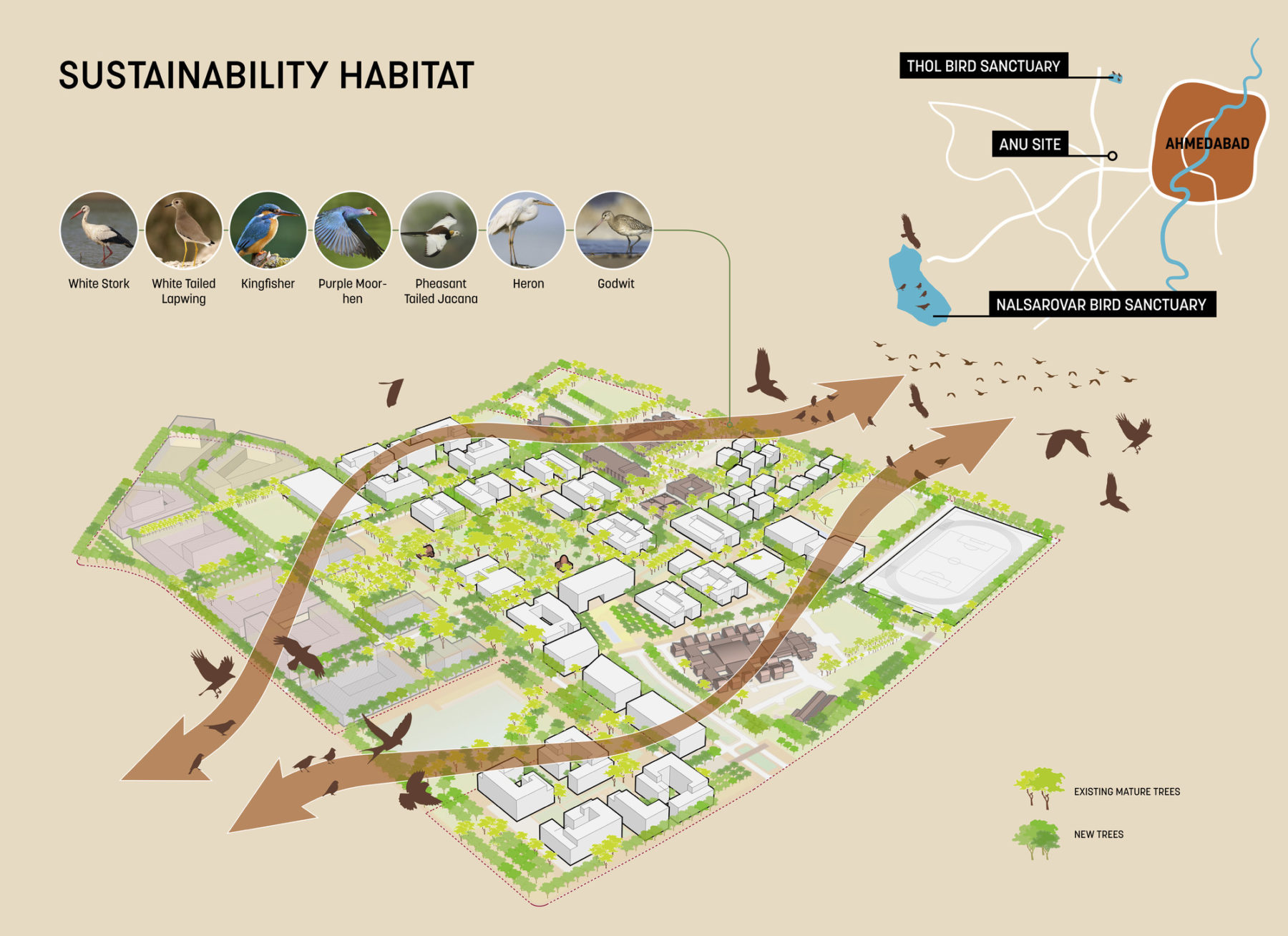 Sustainability habitat diagram