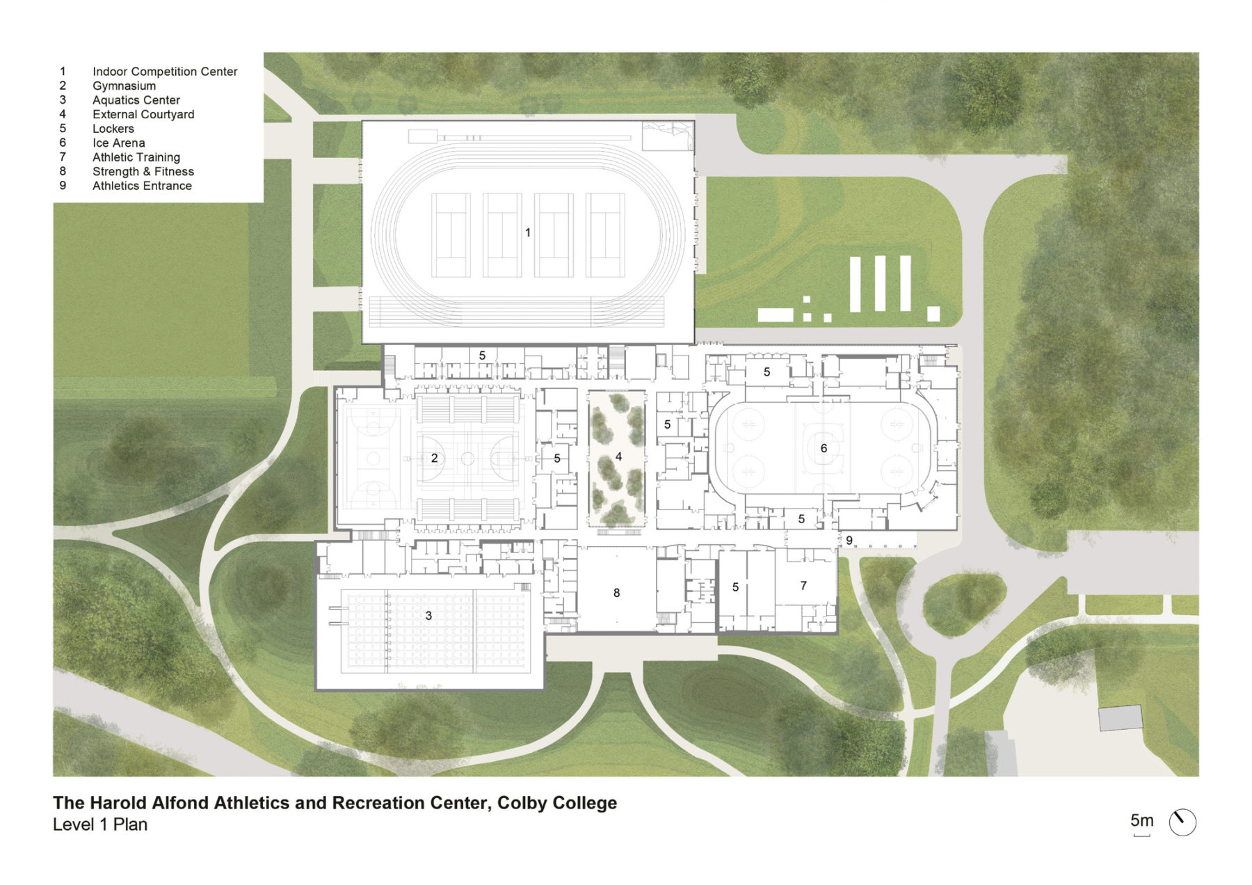 floor plan - level 1