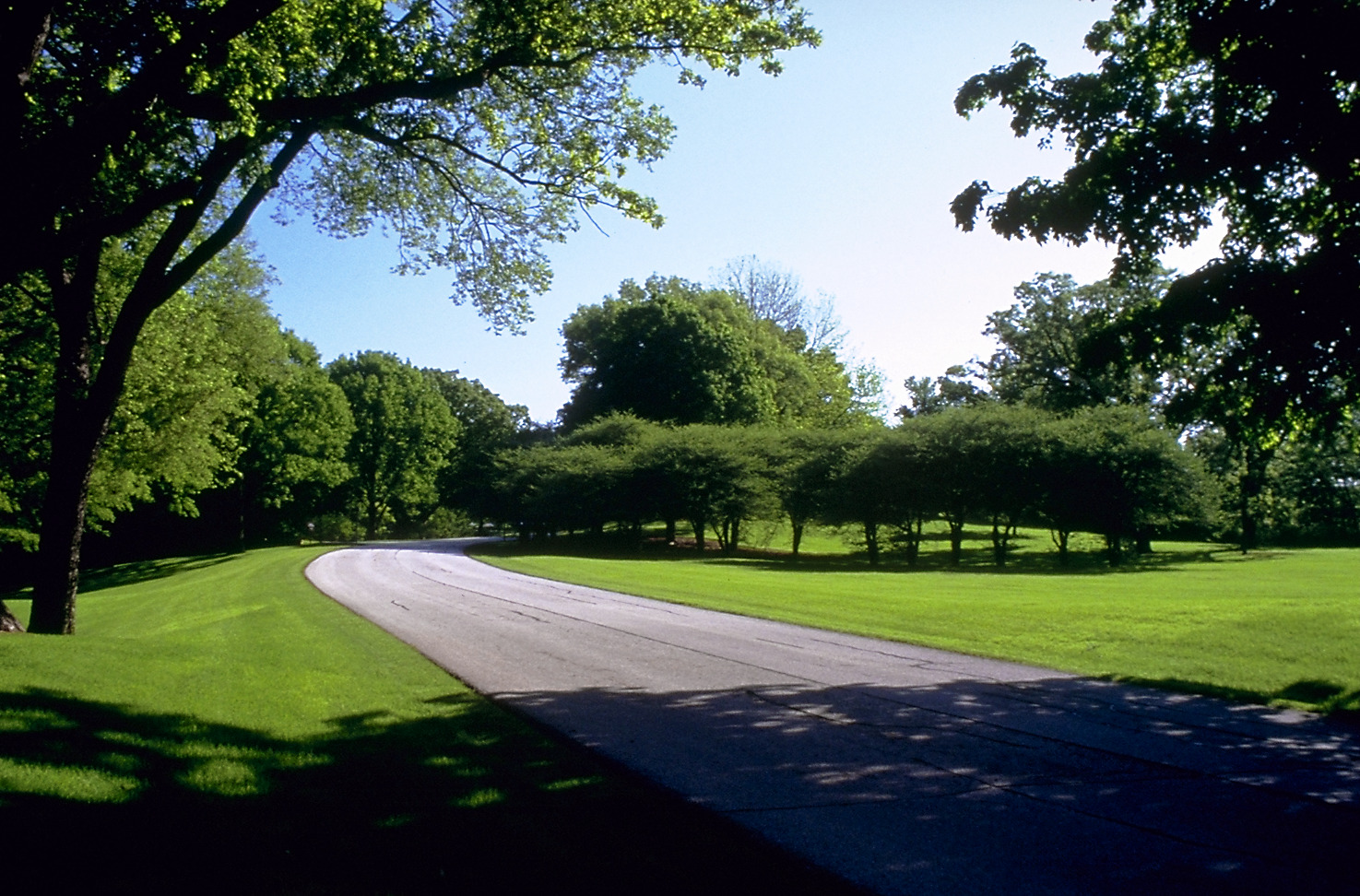 Photo of the path leading to the headquarters