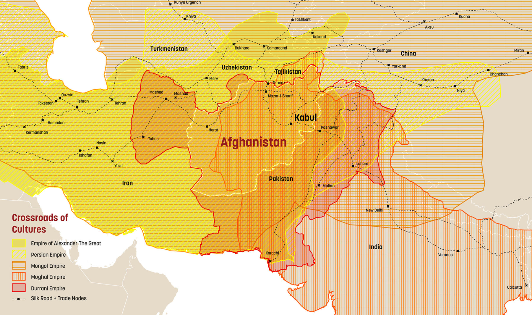 Map of afghanistan