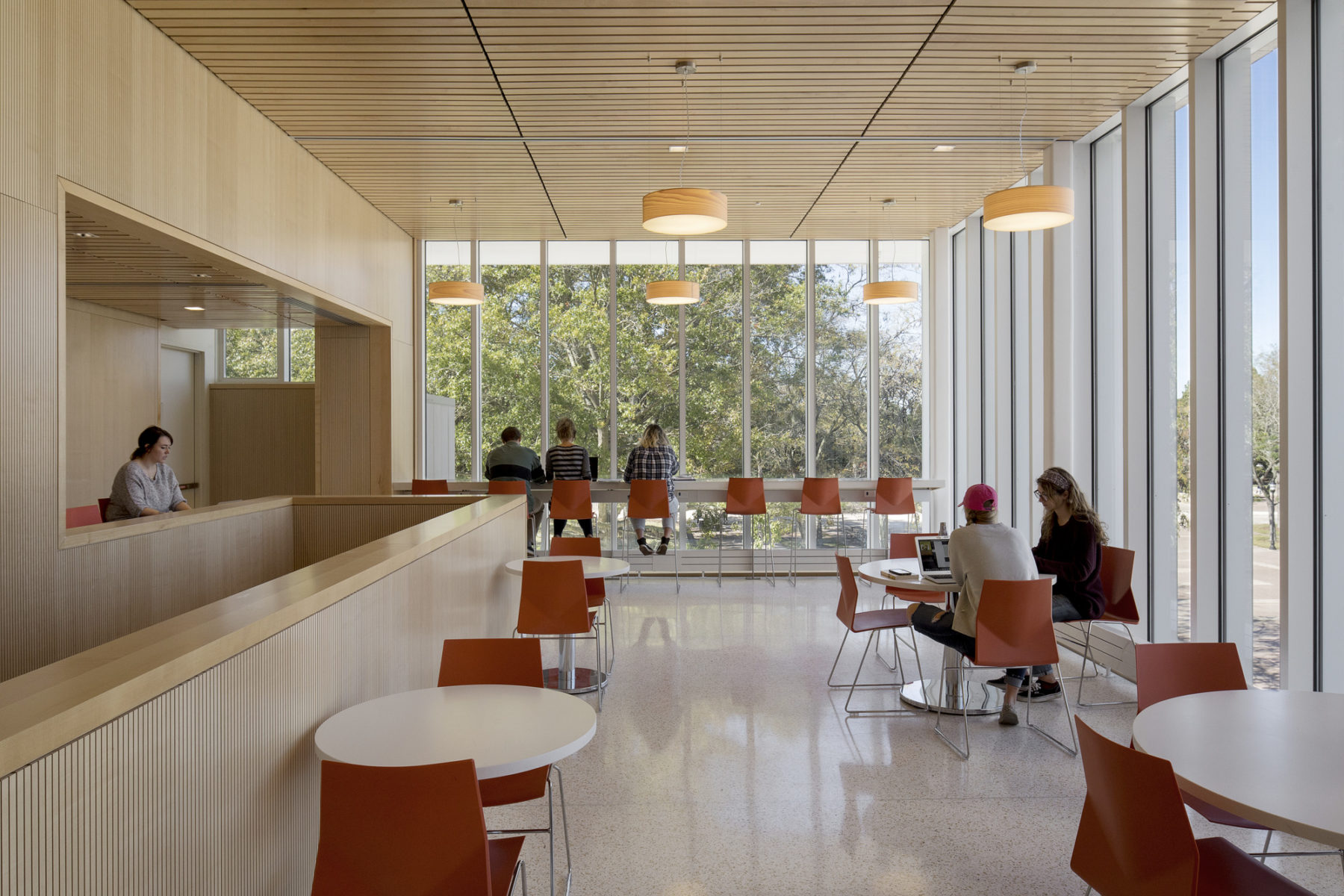 people sitting in building interior