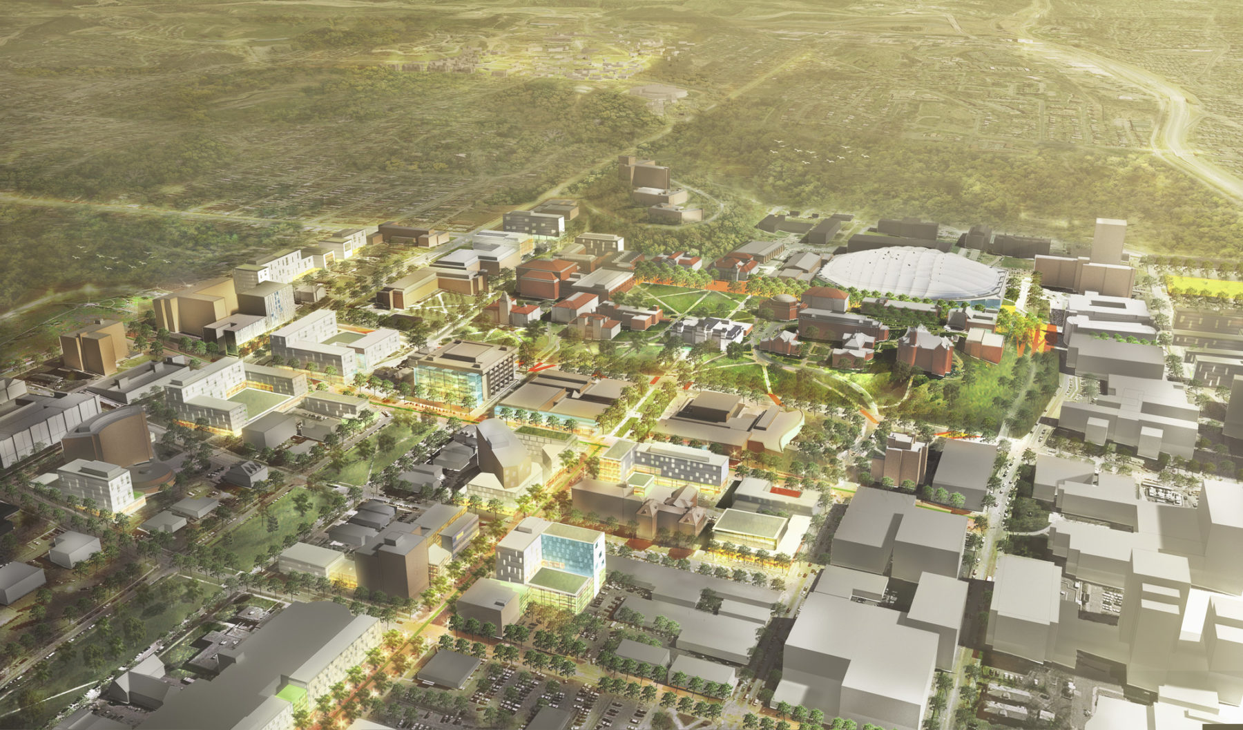 Syracuse University Campus Framework Sasaki