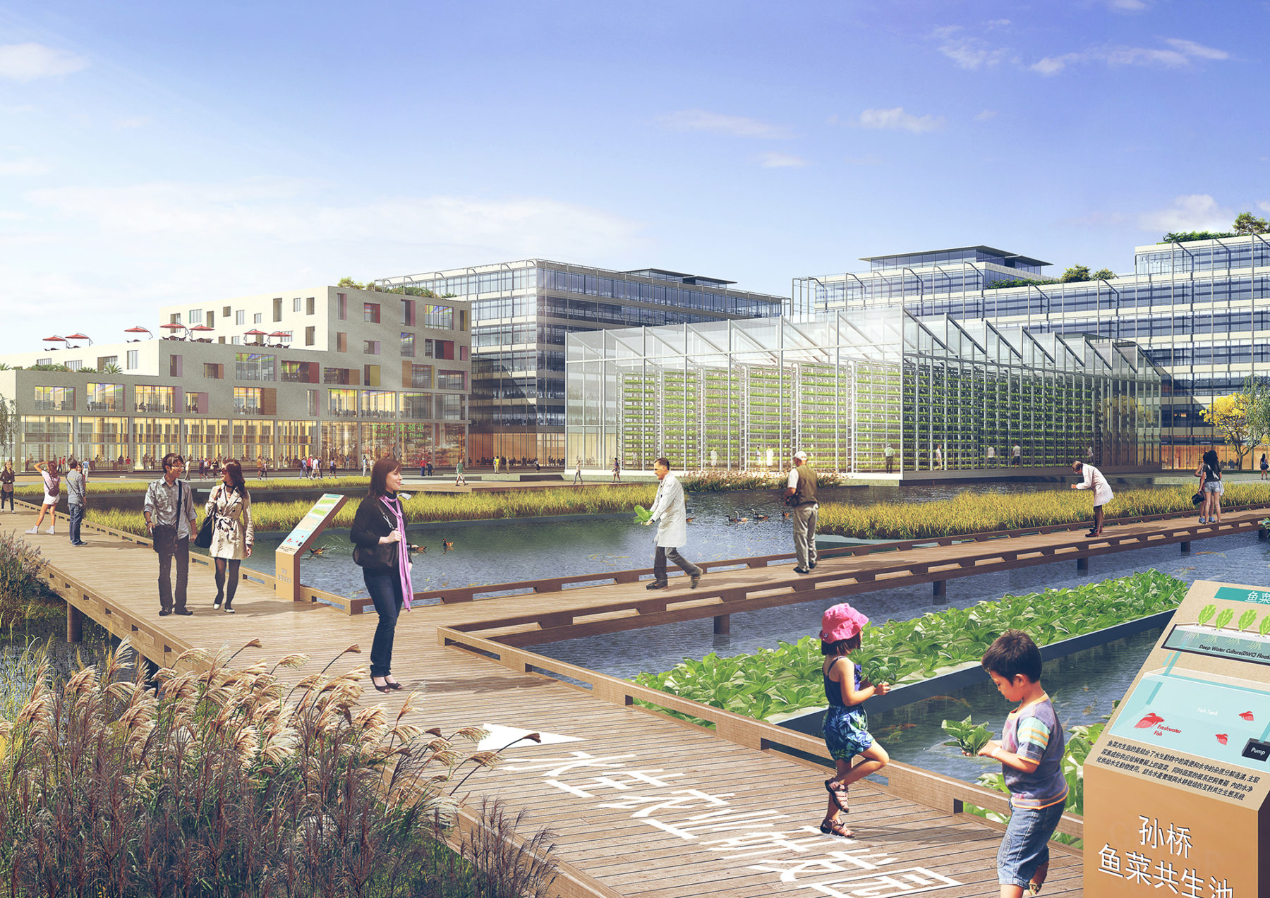 rendering of canal research park