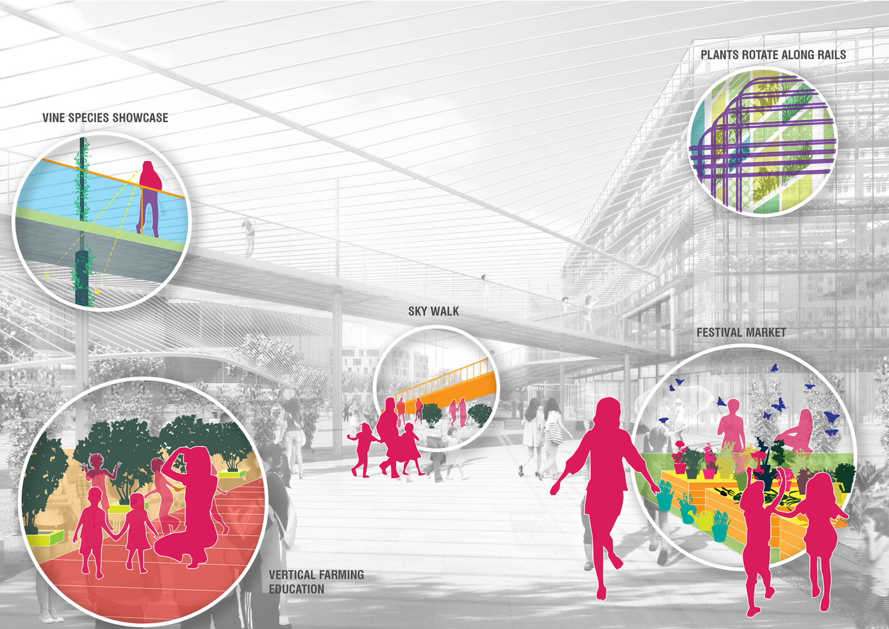 diagram of living corridor