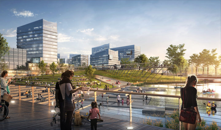 Yuqiao Innovation Cluster Sasaki