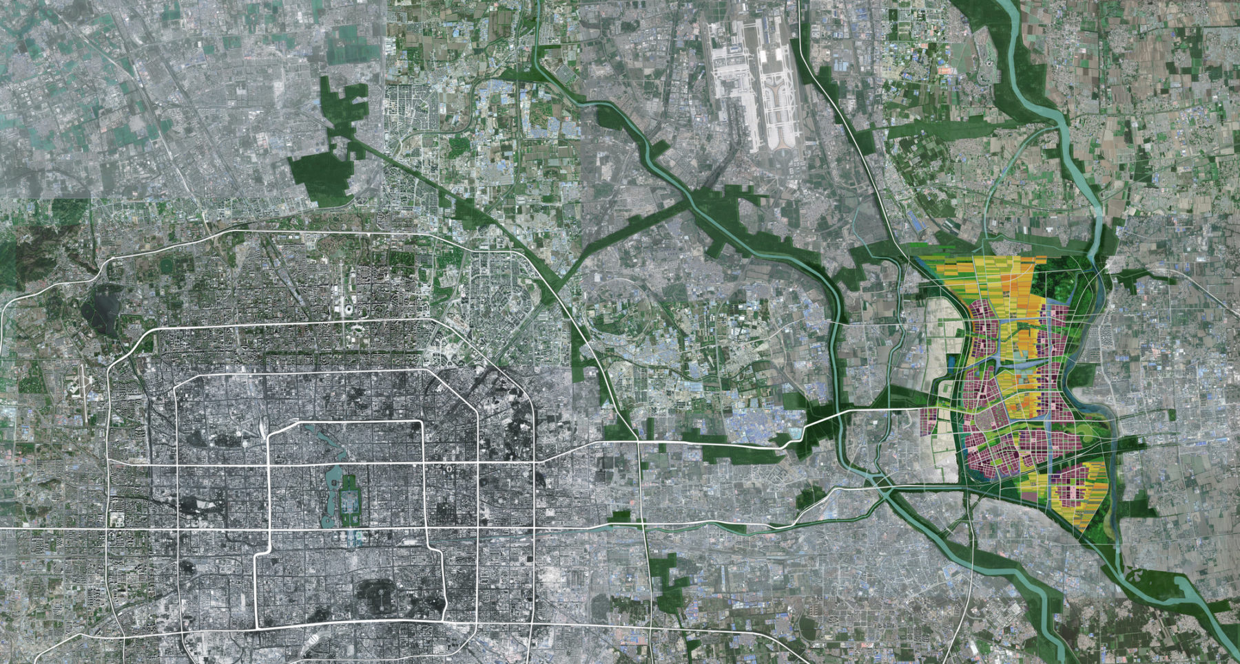 site map and surrounding area