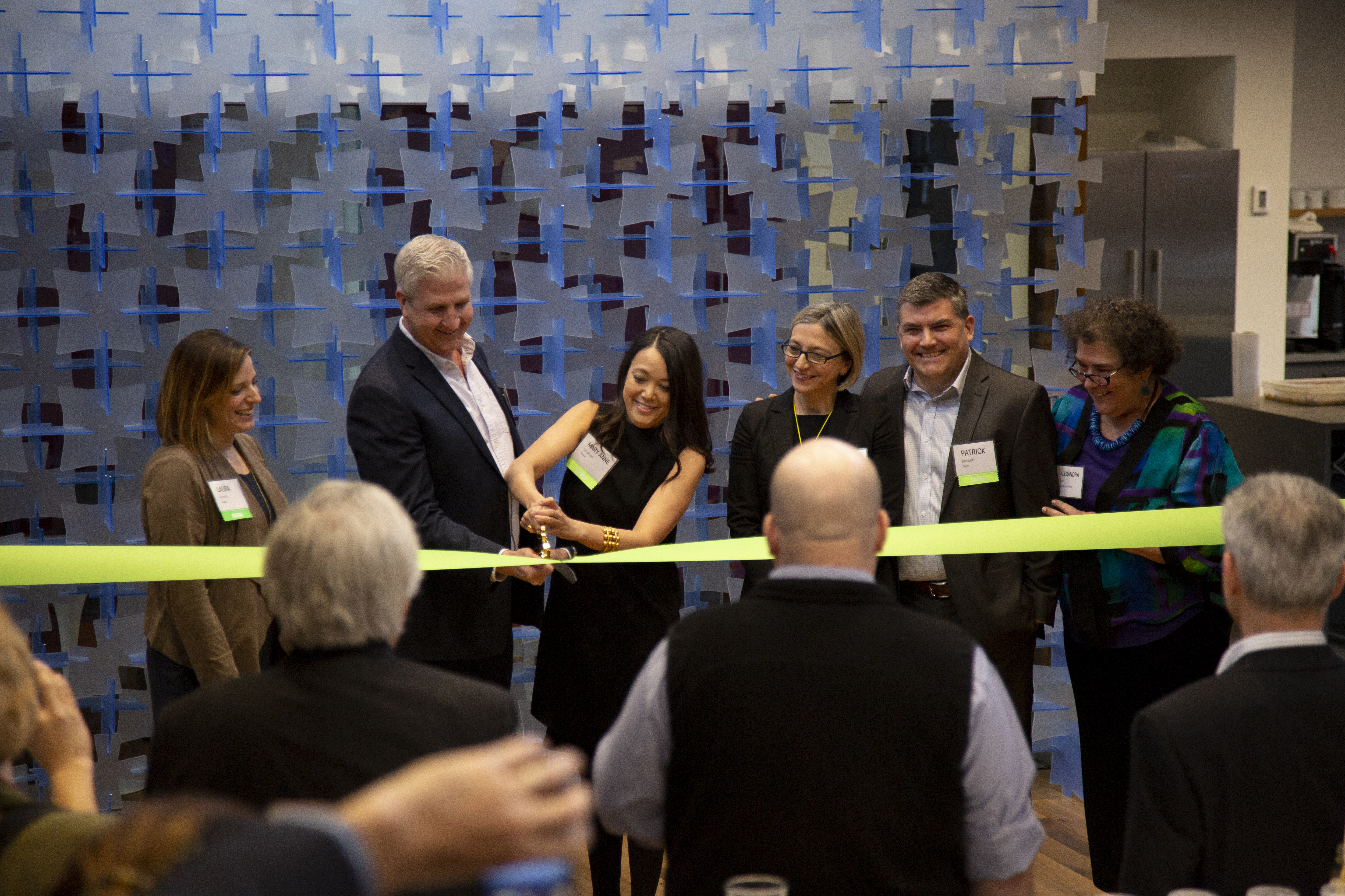 Ribbon Cutting at the Sasaki Incubator