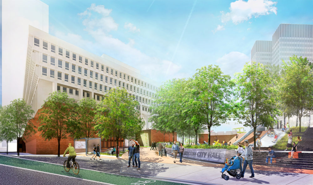 Forbes Features Sasaki’s New Design for Boston’s City Hall Plaza – Sasaki