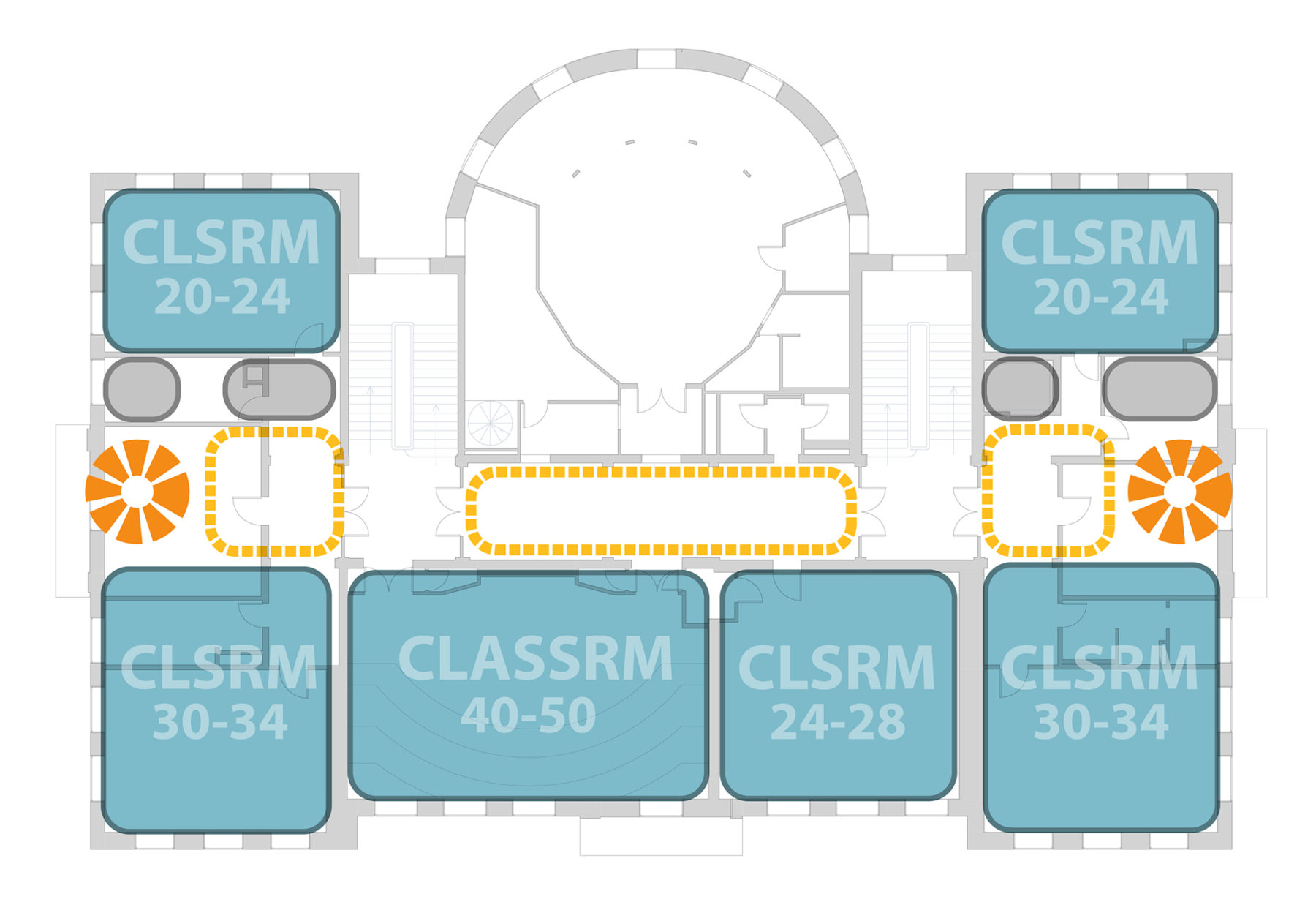 diagram of space use