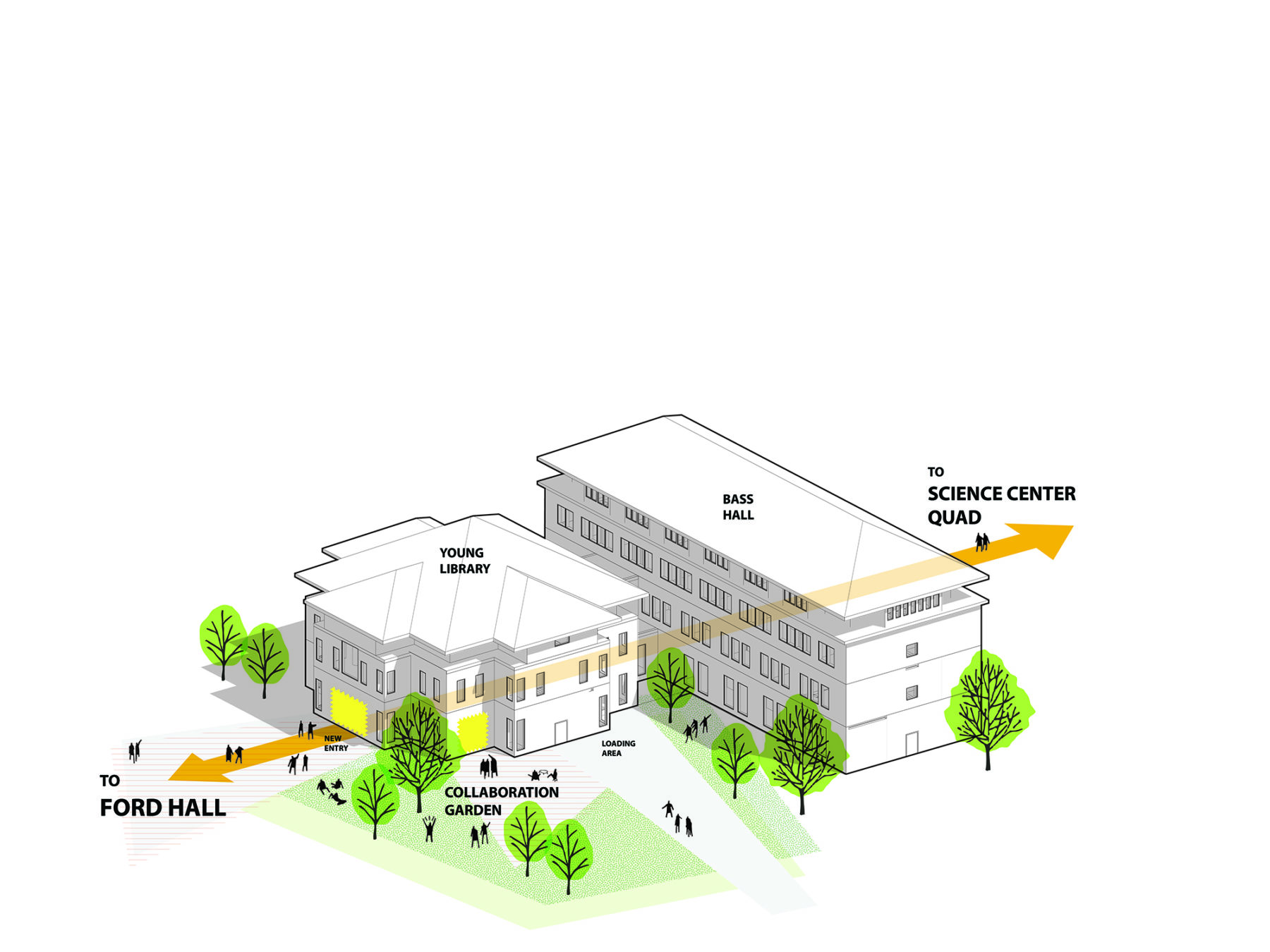 diagram of building