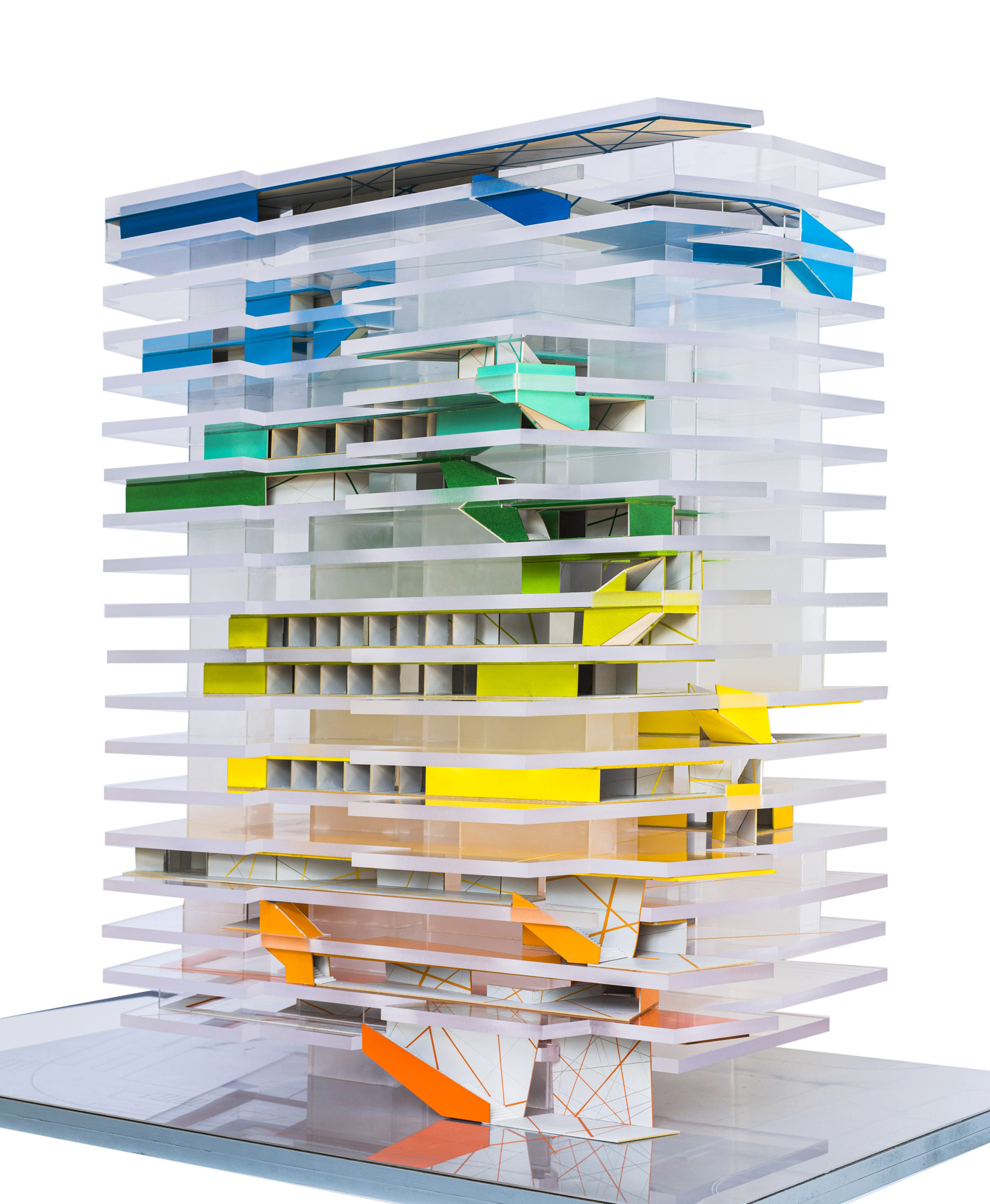 model of building