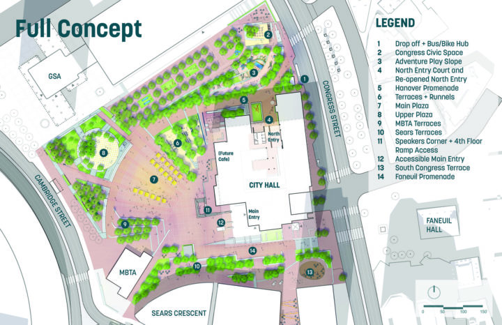 Boston City Hall Plaza Renovation – Sasaki