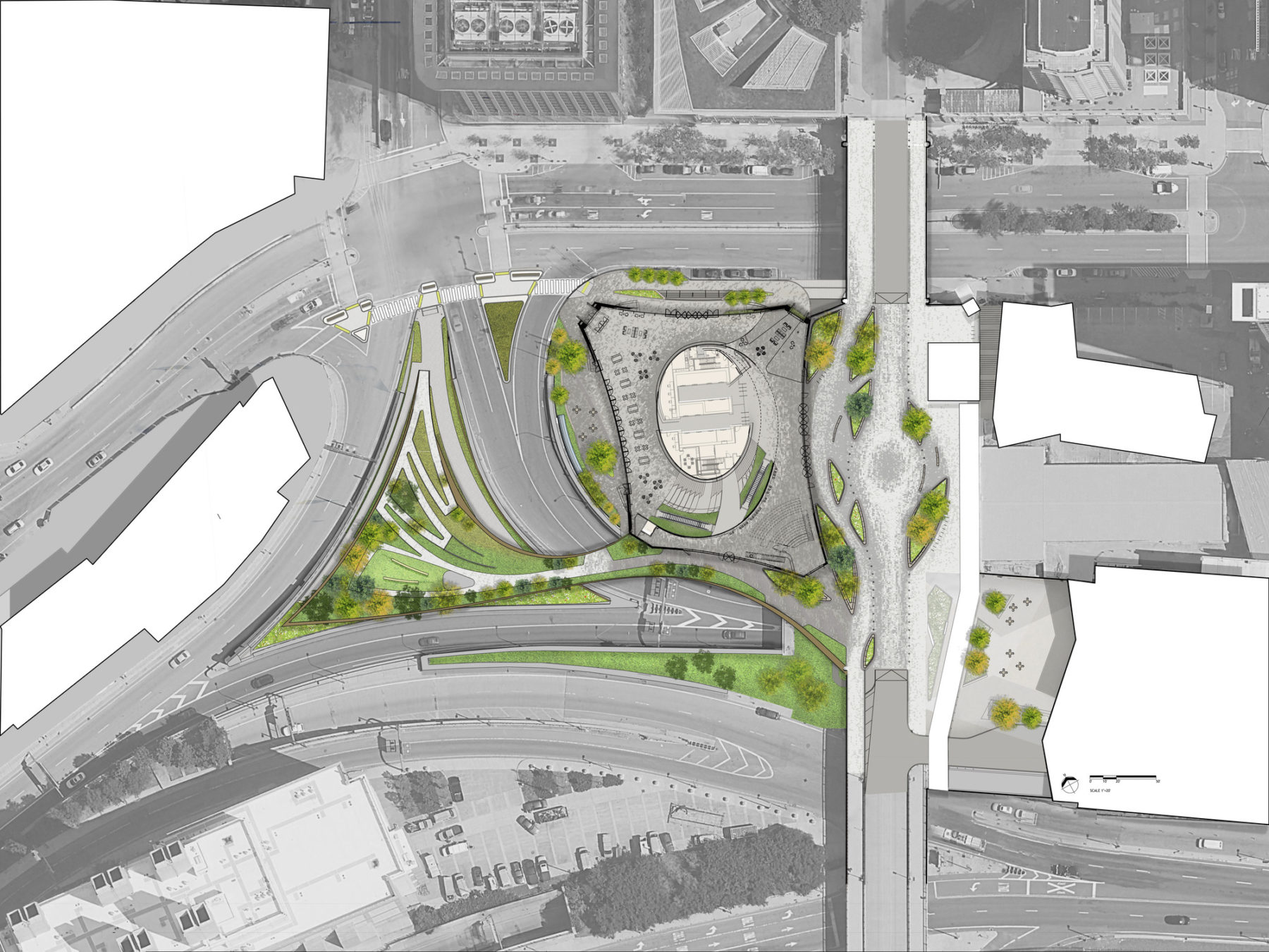 illustrative site plan drawing