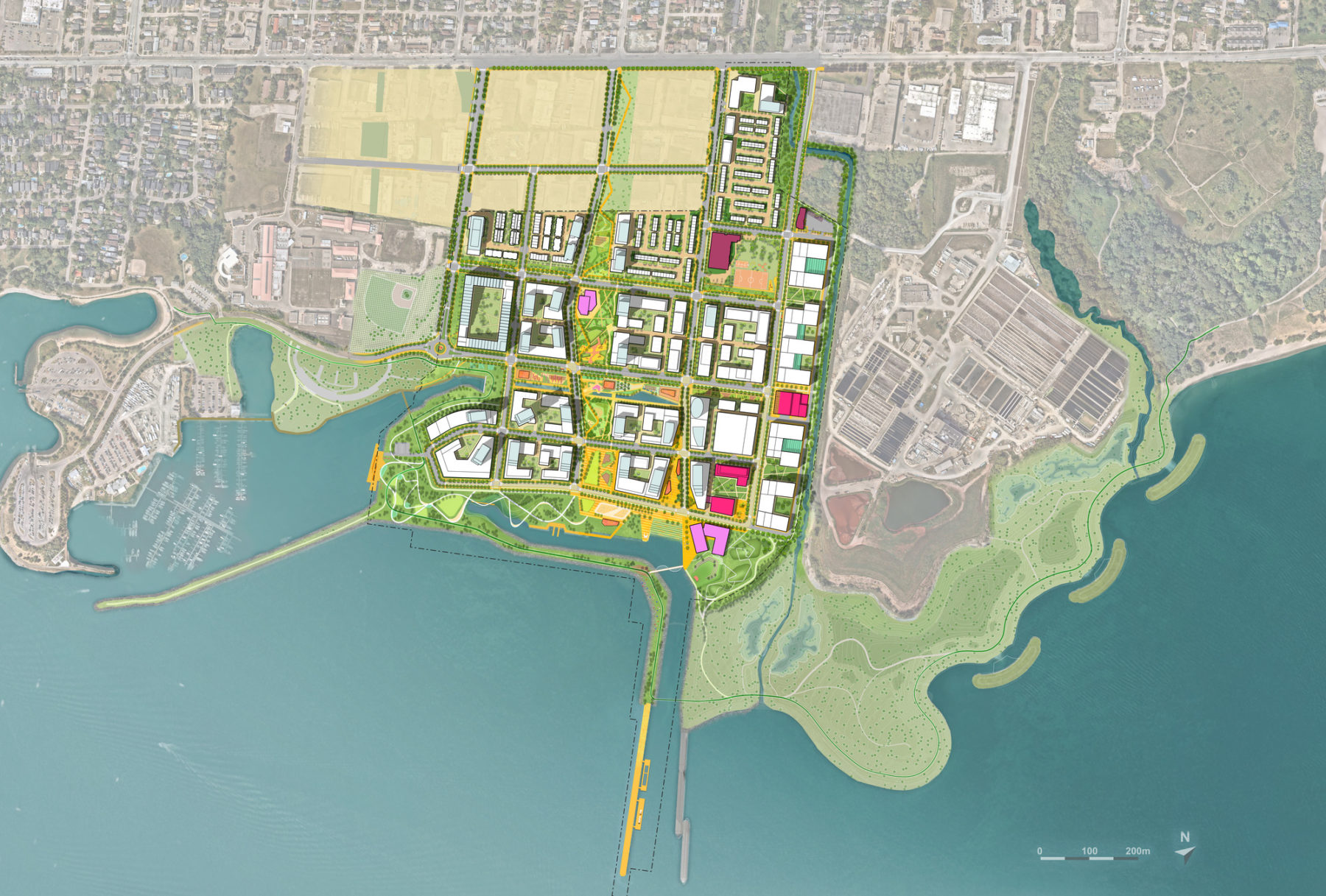 illustrative site plan drawing