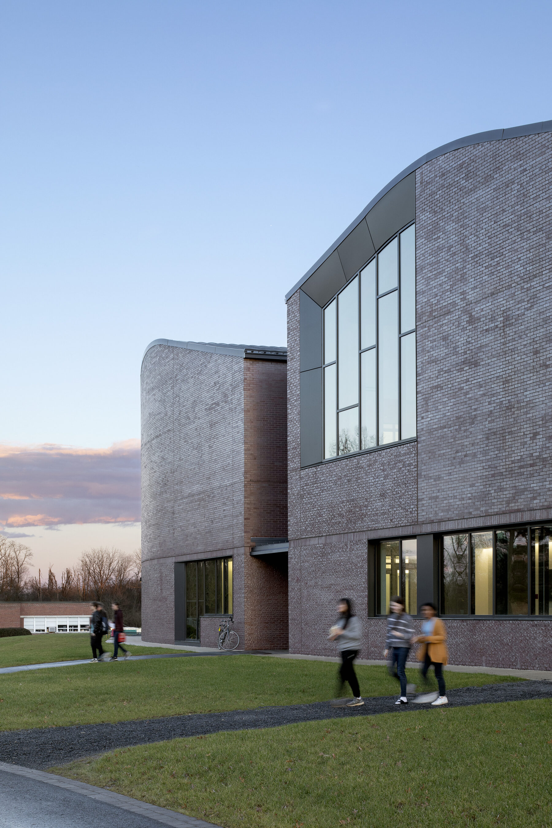 Exterior view of athletics and dining center