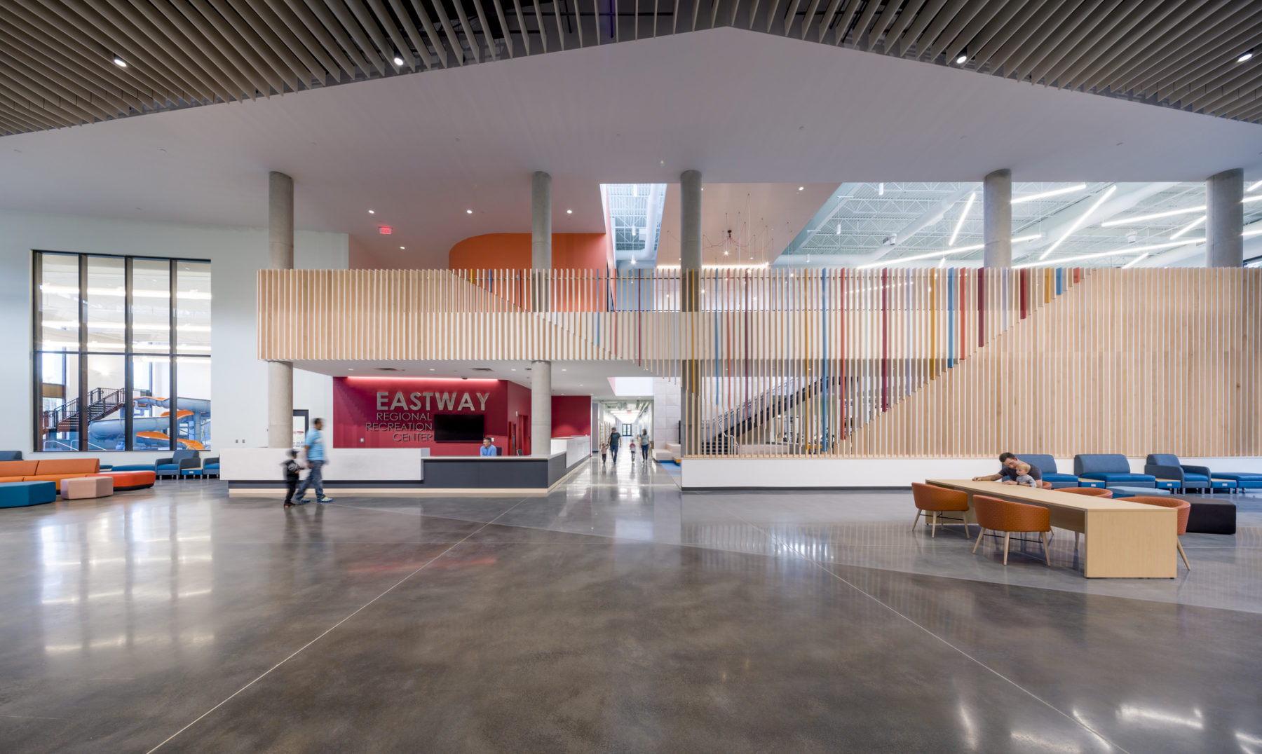 interior elevation photo of lobby space