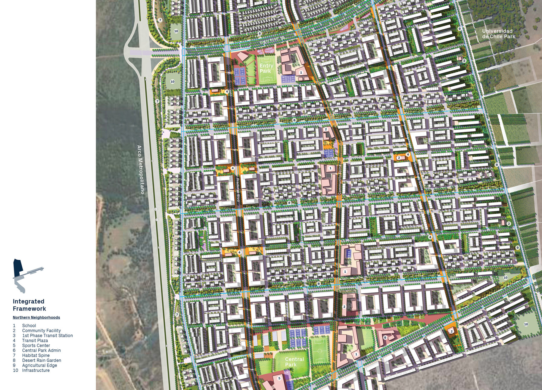 plan view of new community