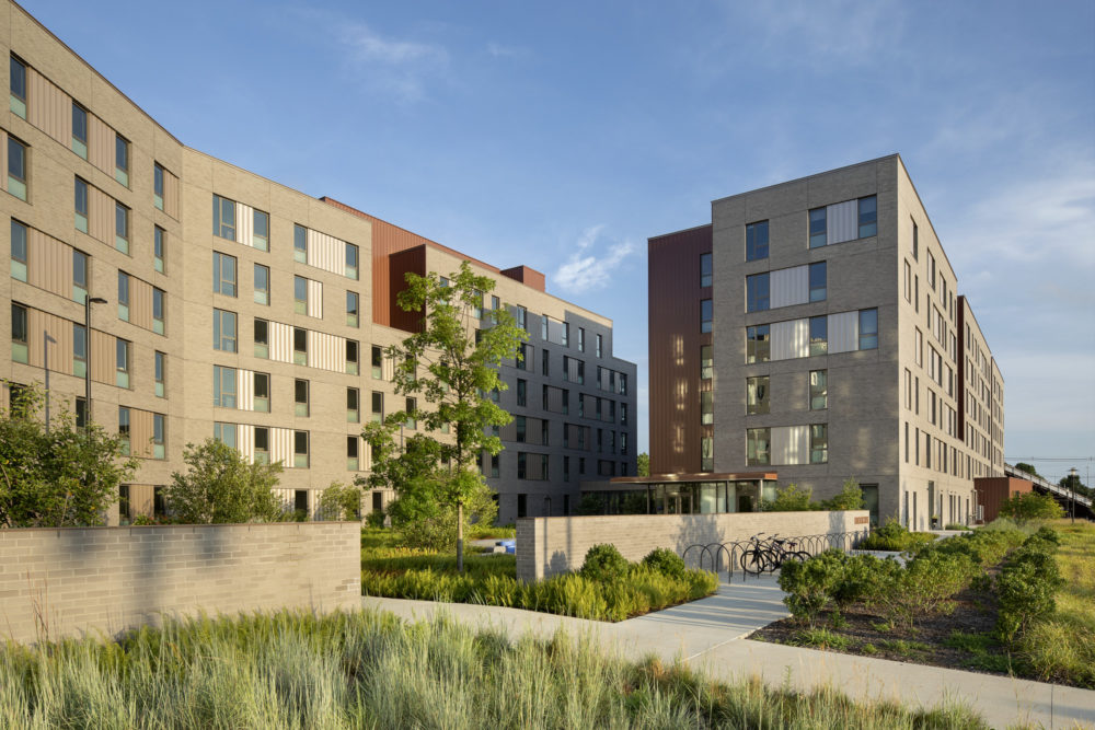 University of Rhode Island Brookside Apartments and Landscape